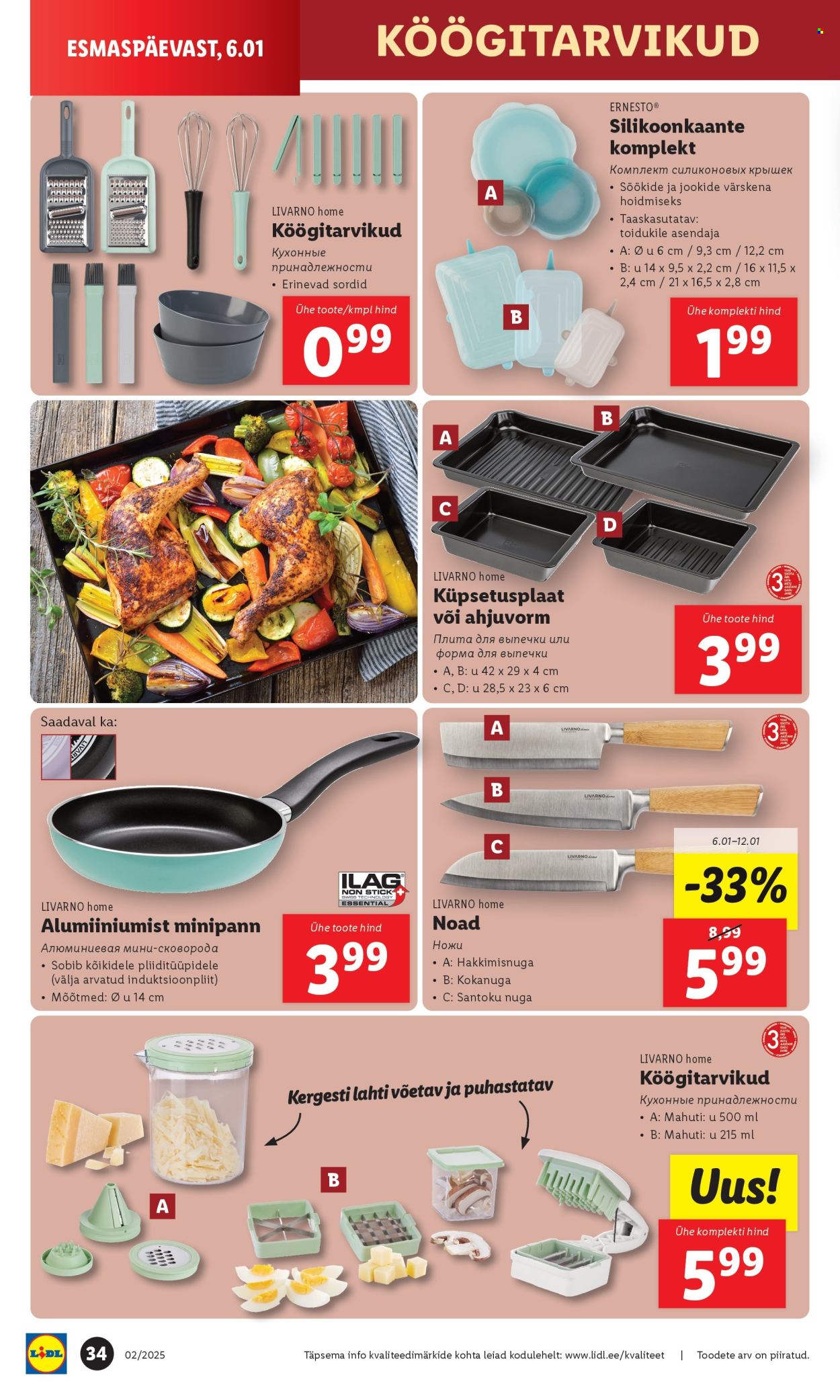 Lidl kliendileht - 06.01.2025 - 12.01.2025. Lehekülg 34