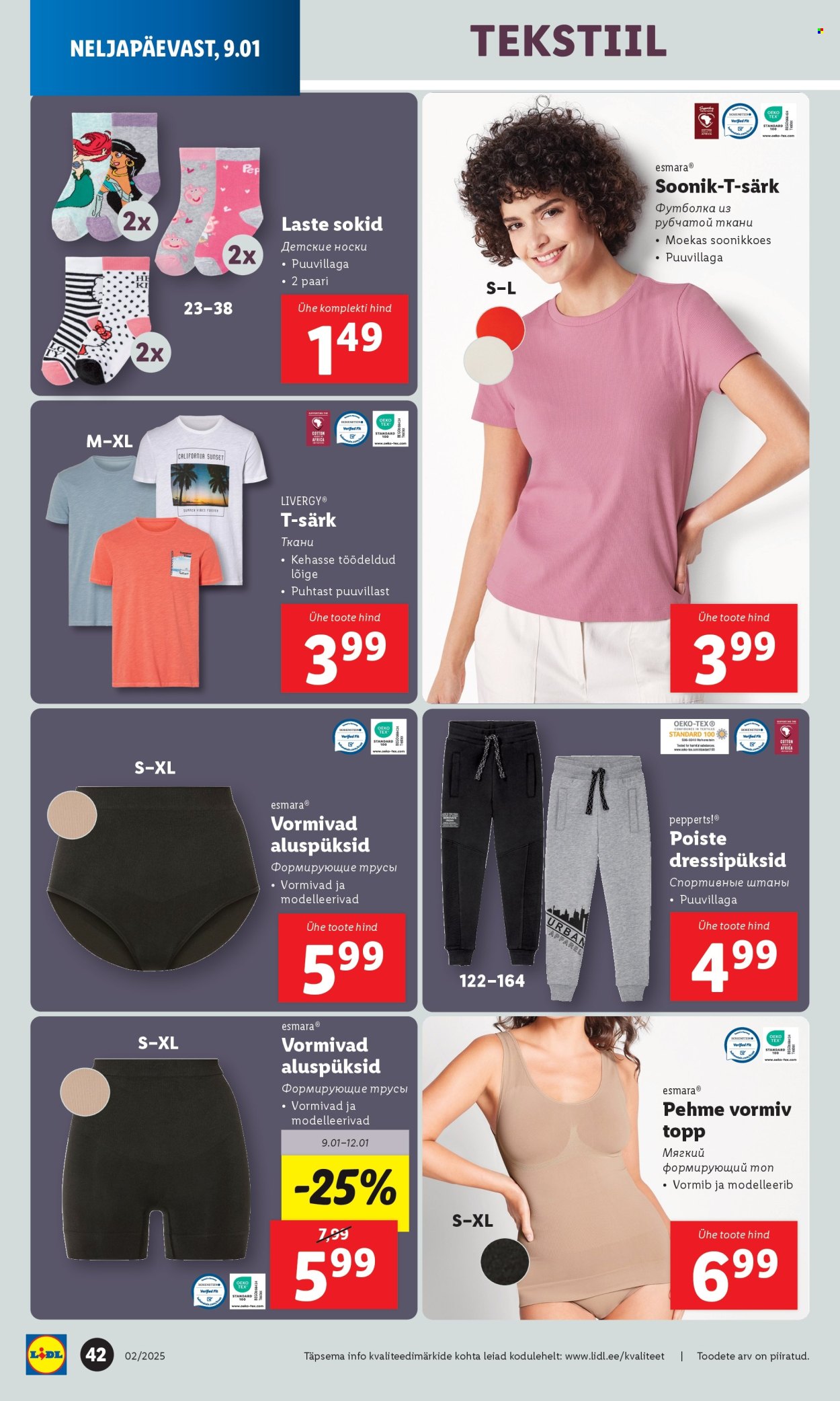 Lidl kliendileht - 06.01.2025 - 12.01.2025. Lehekülg 42