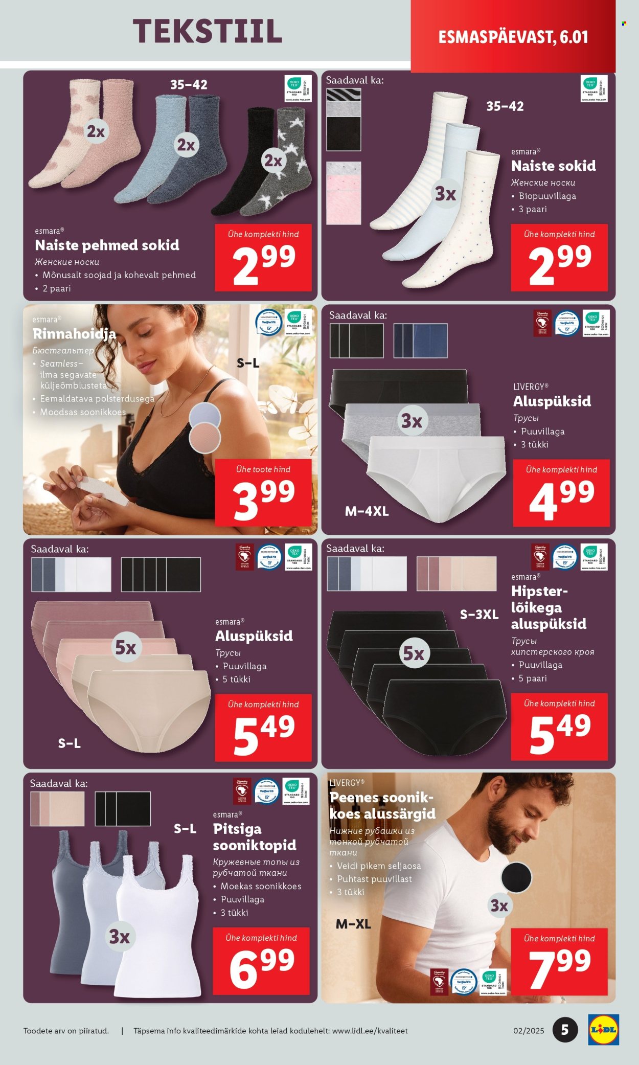 Lidl kliendileht - 06.01.2025 - 12.01.2025. Lehekülg 5