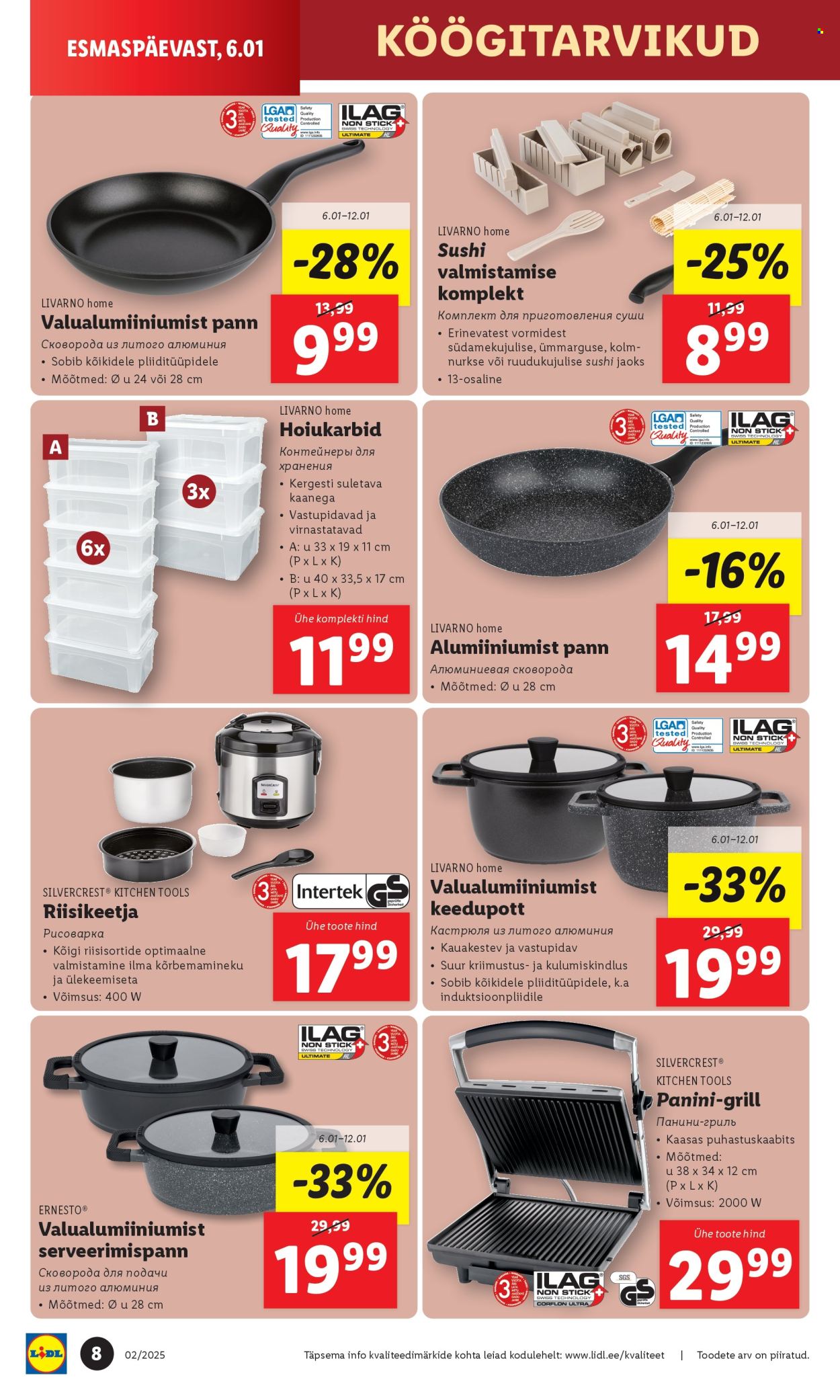 Lidl kliendileht - 06.01.2025 - 12.01.2025. Lehekülg 8