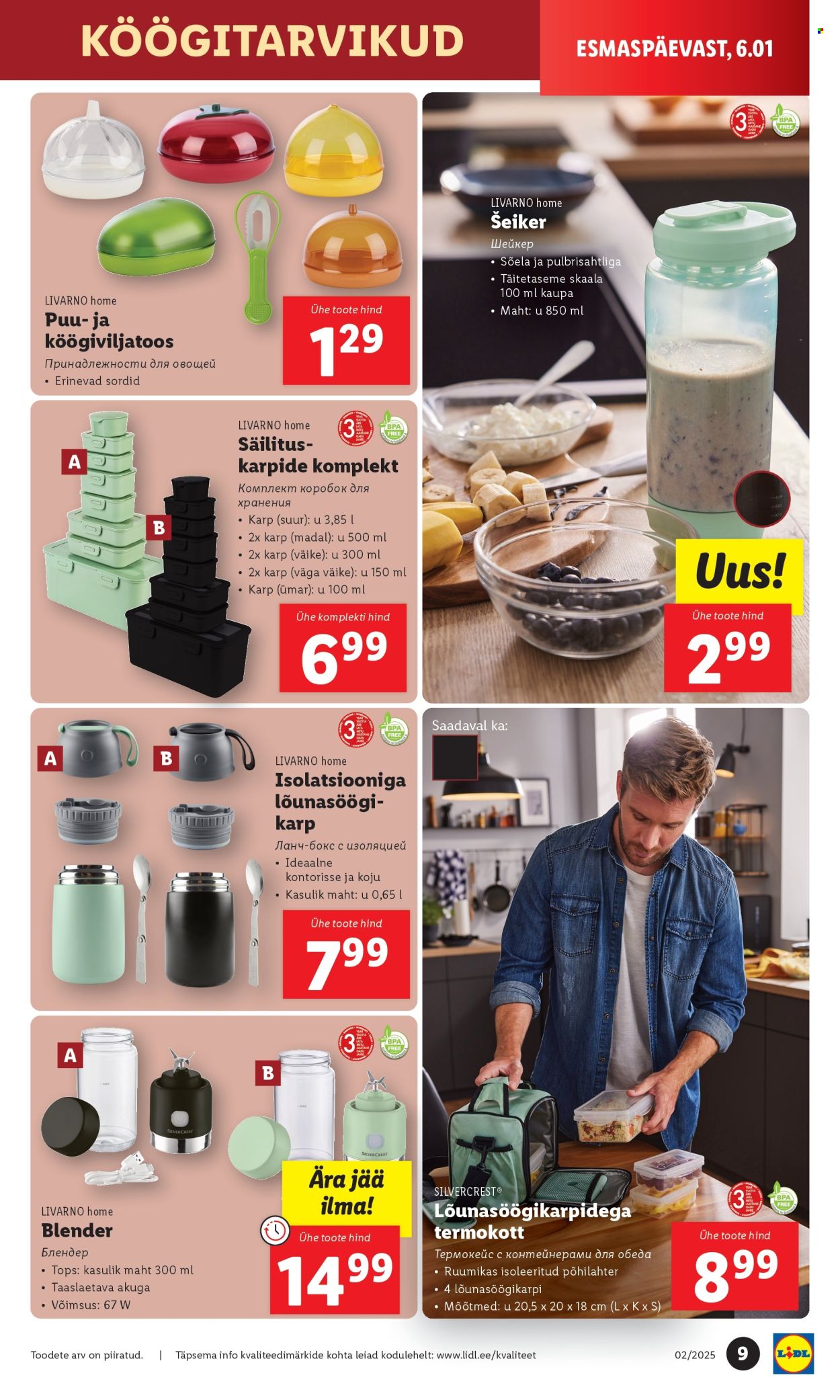 Lidl kliendileht - 06.01.2025 - 12.01.2025. Lehekülg 9