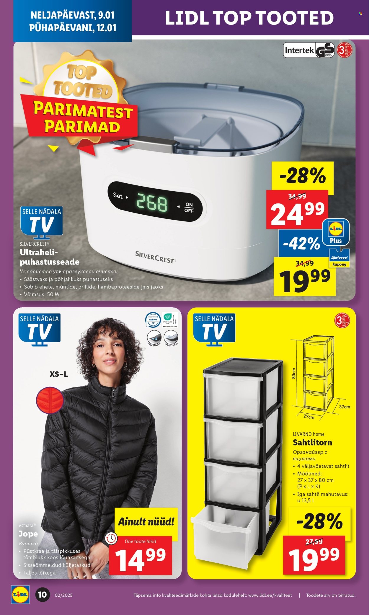 Lidl kliendileht - 06.01.2025 - 12.01.2025. Lehekülg 10