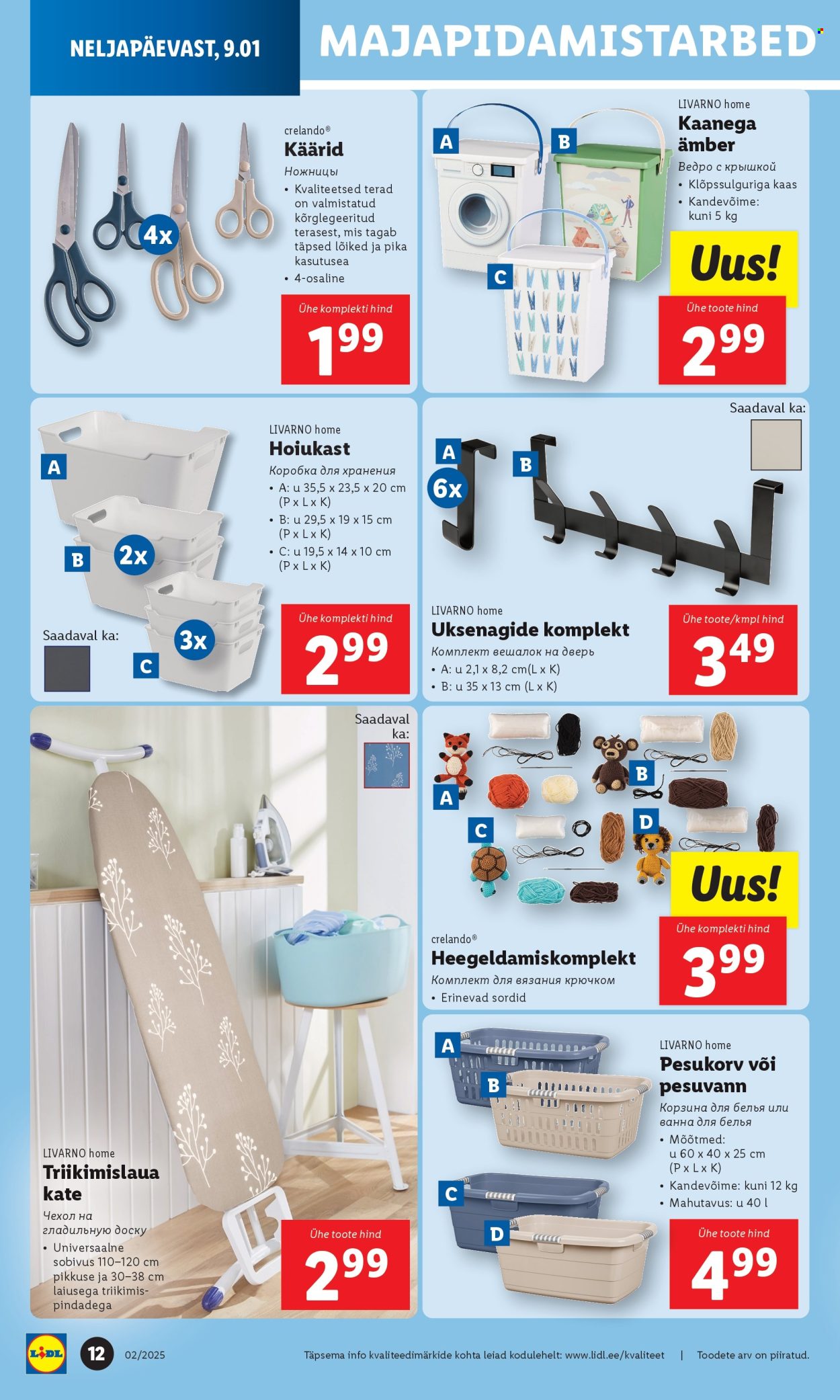 Lidl kliendileht - 06.01.2025 - 12.01.2025. Lehekülg 12