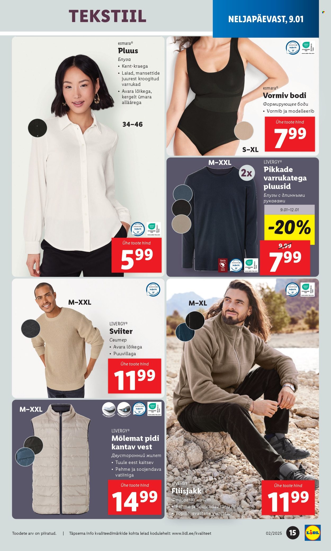 Lidl kliendileht - 06.01.2025 - 12.01.2025. Lehekülg 15
