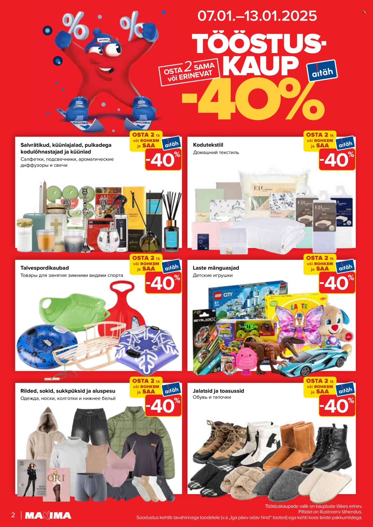 Maxima kliendileht - 07.01.2025 - 13.01.2025. Lehekülg 2