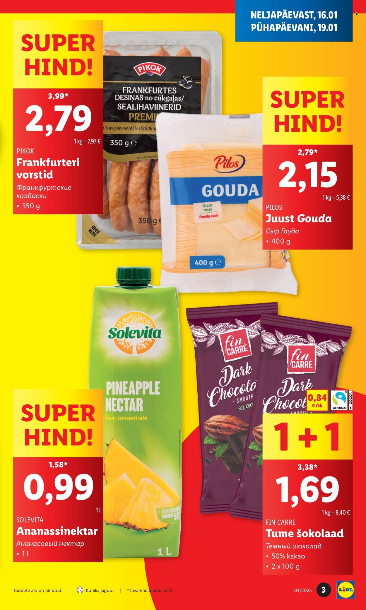 Lidl kliendileht - 16.01.2025 - 19.01.2025. Lehekülg 3
