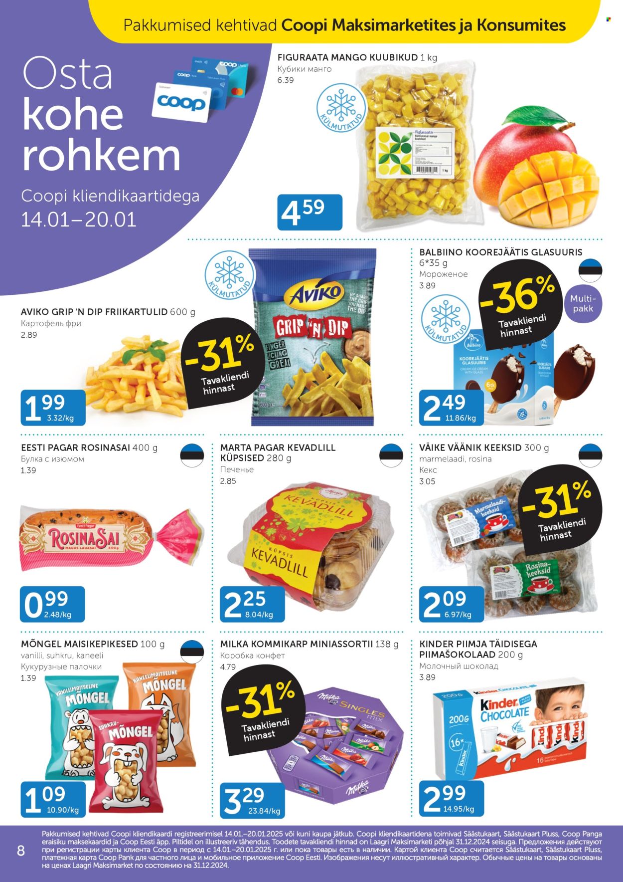 Coop kliendileht - 14.01.2025 - 20.01.2025. Lehekülg 8
