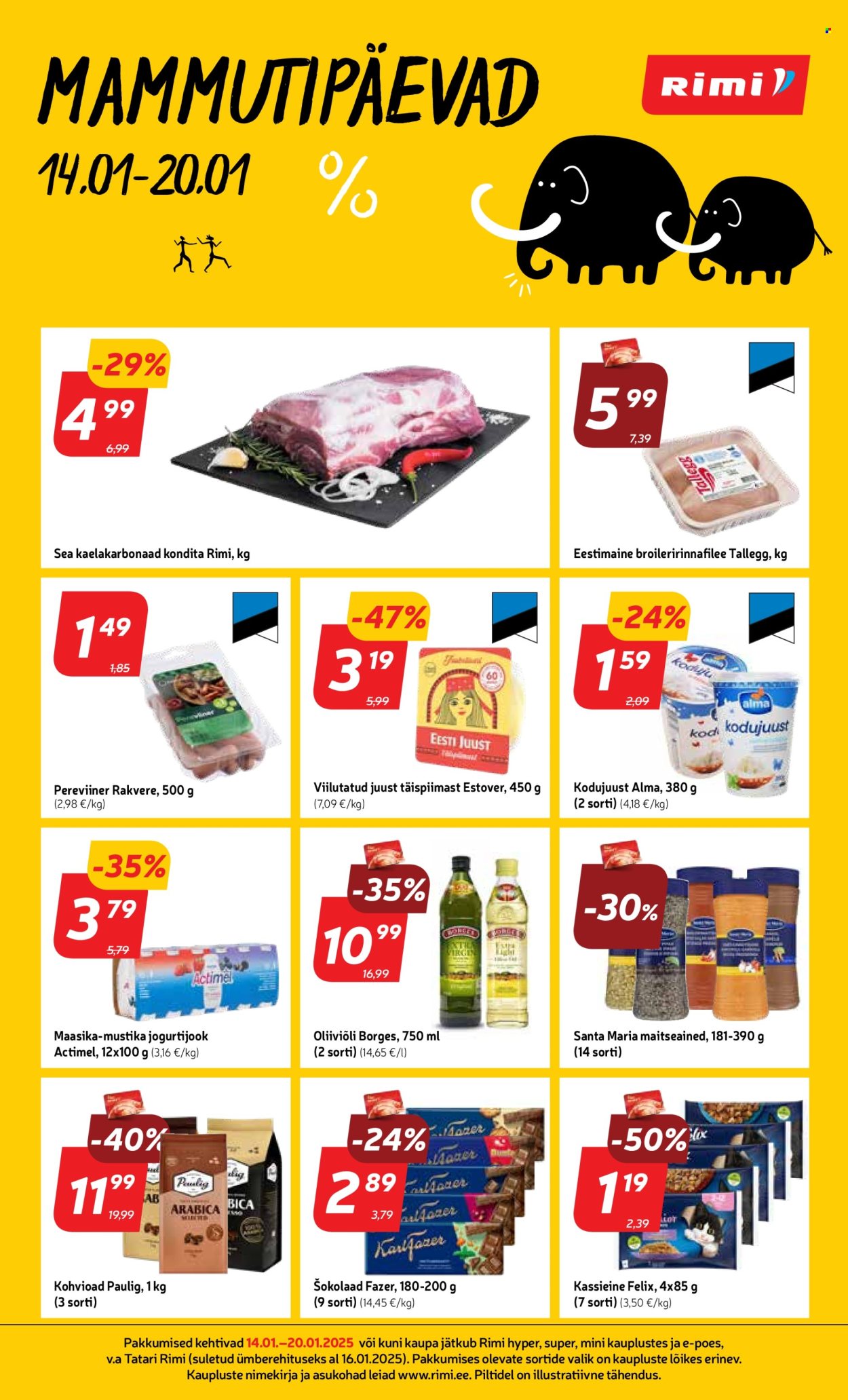 Rimi kliendileht - 14.01.2025 - 20.01.2025. Lehekülg 1