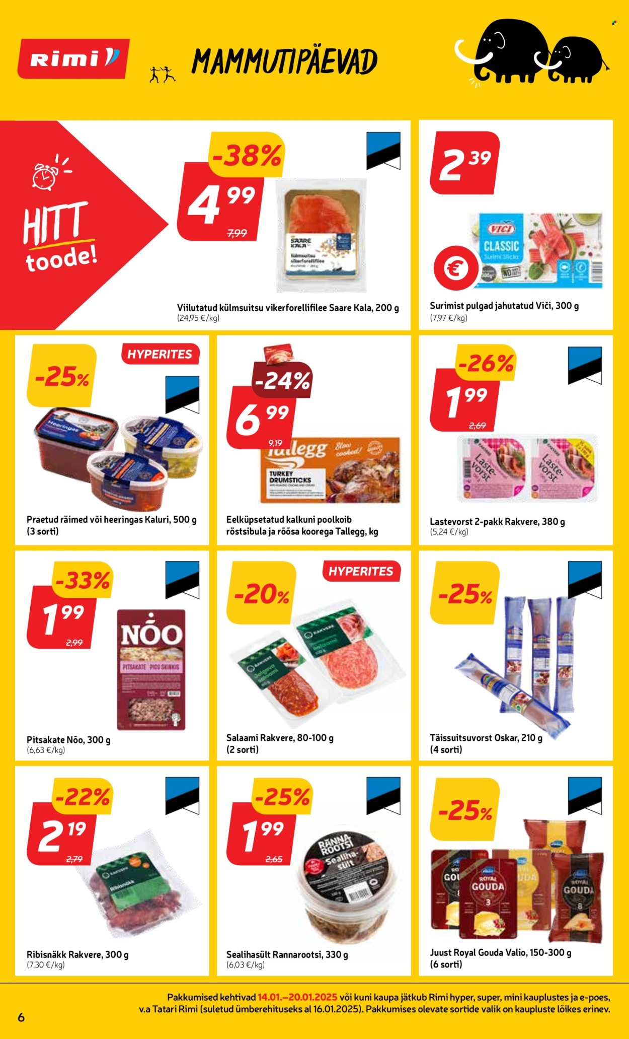 Rimi kliendileht - 14.01.2025 - 20.01.2025. Lehekülg 6