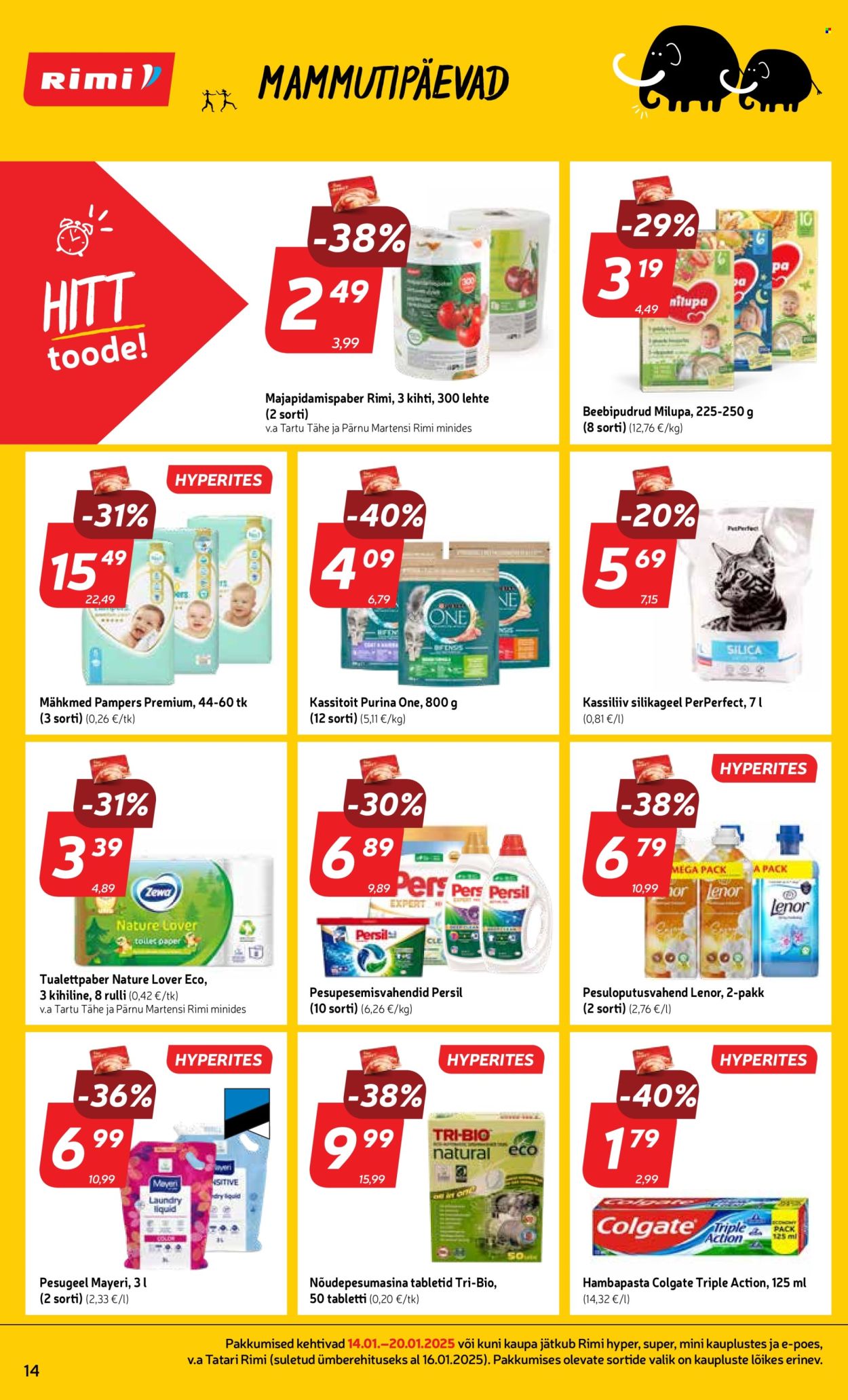 Rimi kliendileht - 14.01.2025 - 20.01.2025. Lehekülg 14