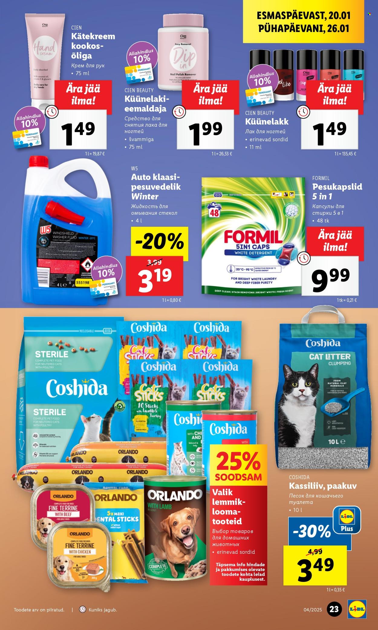 Lidl kliendileht - 20.01.2025 - 26.01.2025. Lehekülg 23