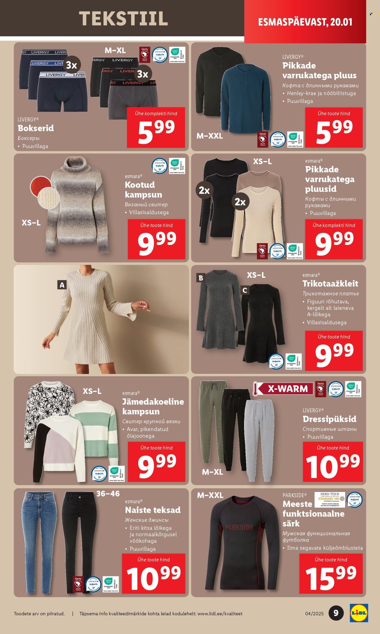 Lidl kliendileht - 20.01.2025 - 26.01.2025. Lehekülg 9