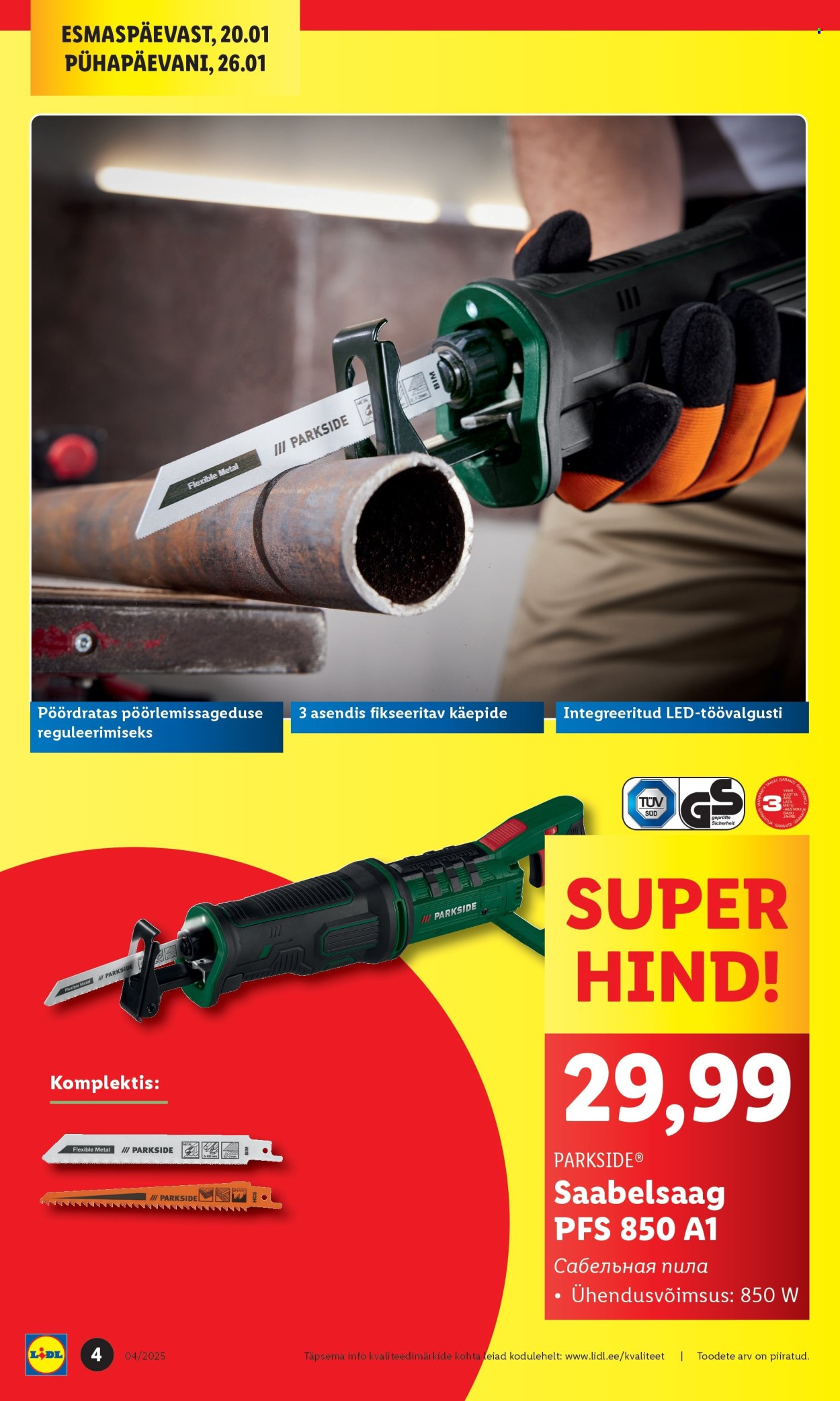 Lidl kliendileht - 20.01.2025 - 26.01.2025. Lehekülg 4