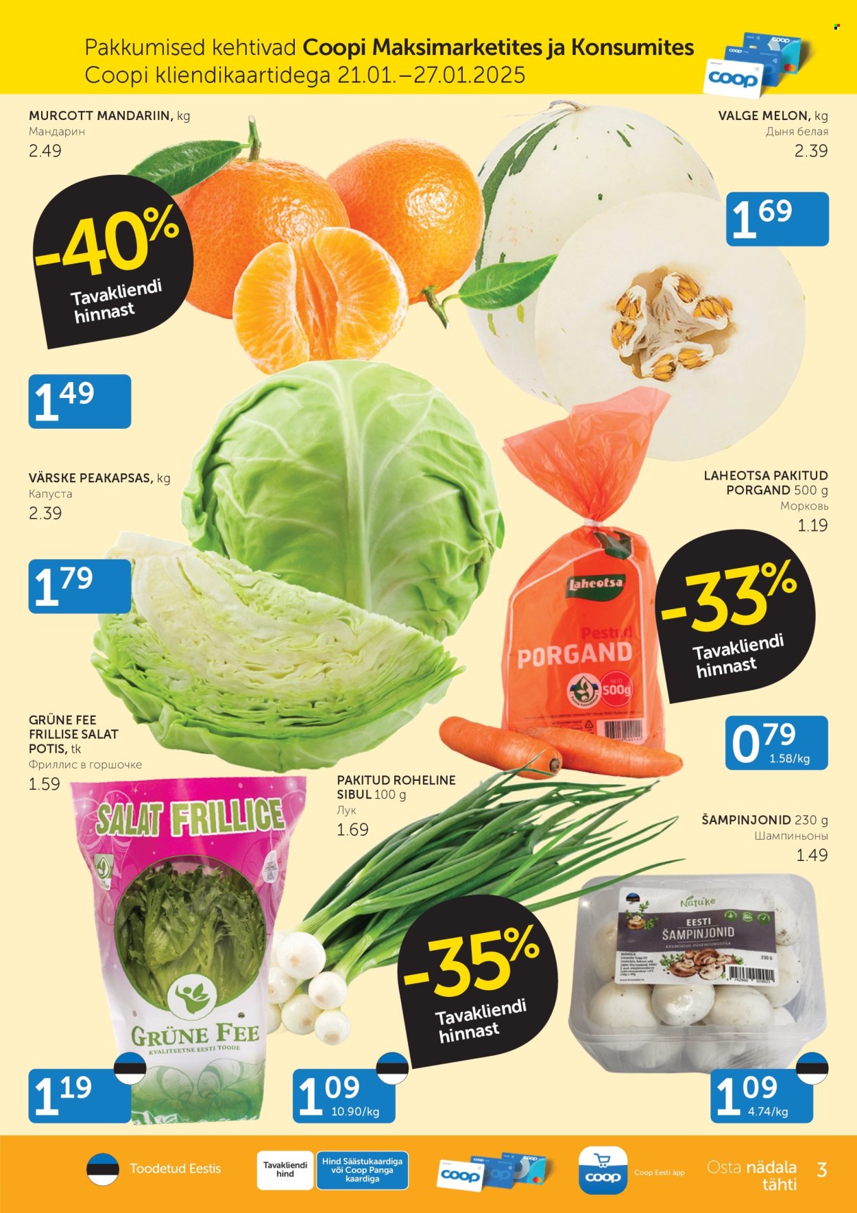 Coop kliendileht - 21.01.2025 - 27.01.2025. Lehekülg 3