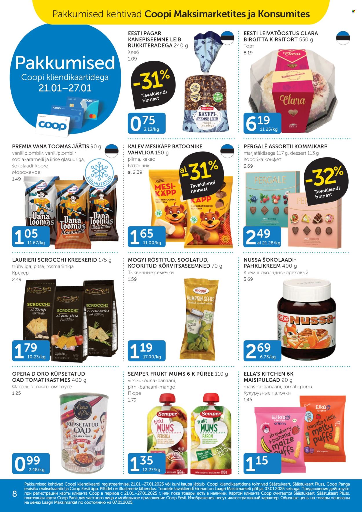 Coop kliendileht - 21.01.2025 - 27.01.2025. Lehekülg 8