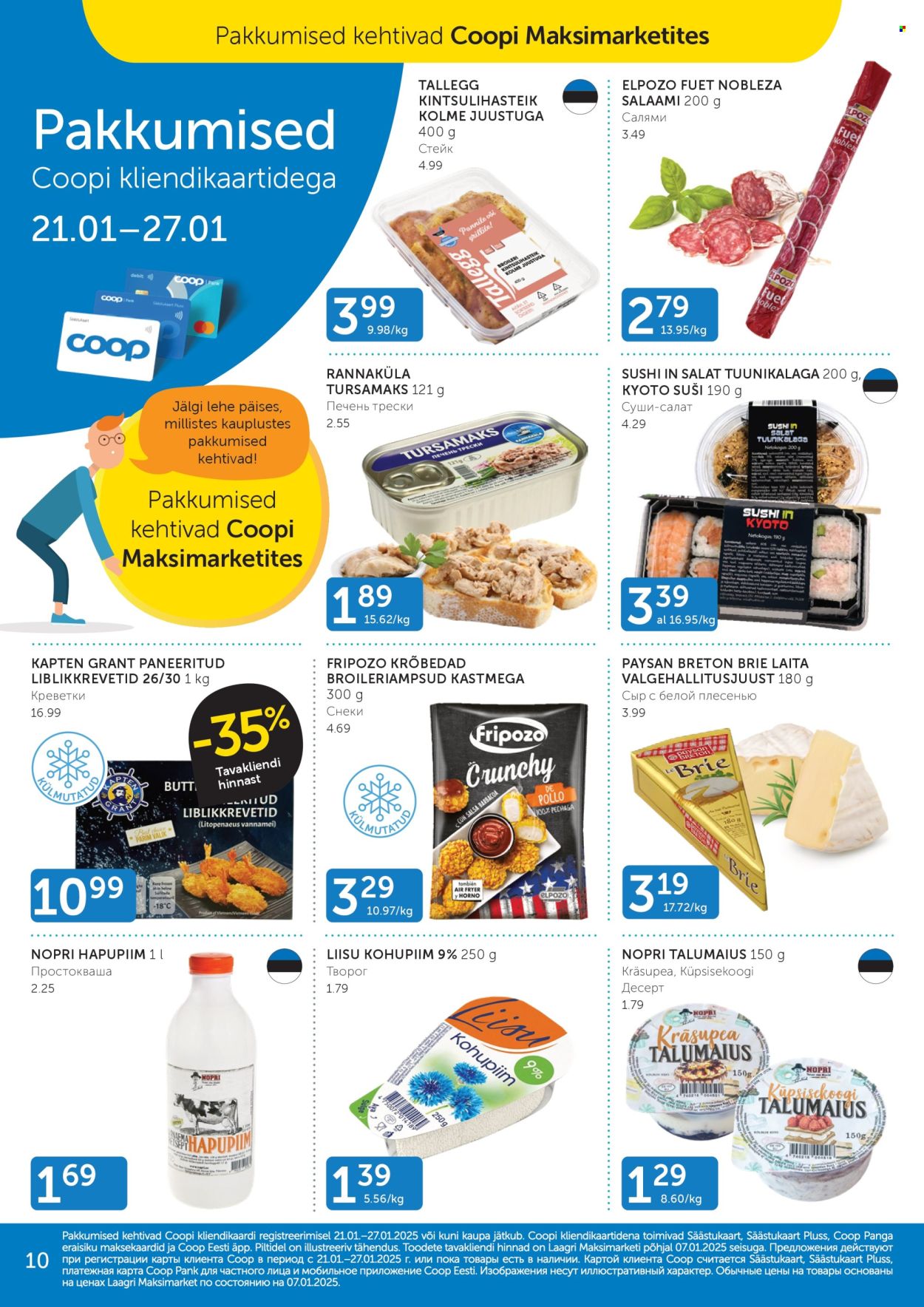 Coop kliendileht - 21.01.2025 - 27.01.2025. Lehekülg 10