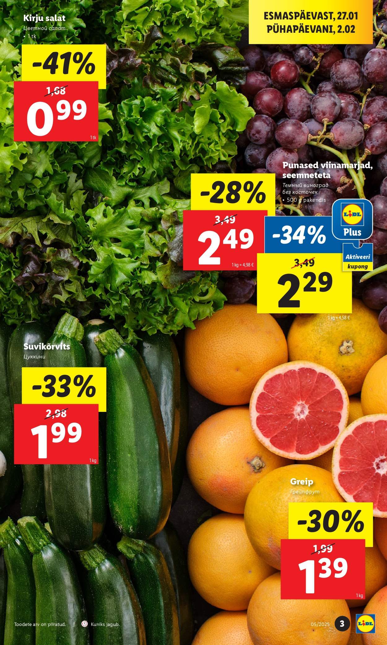 Lidl kliendileht - 27.01.2025 - 02.02.2025. Lehekülg 3