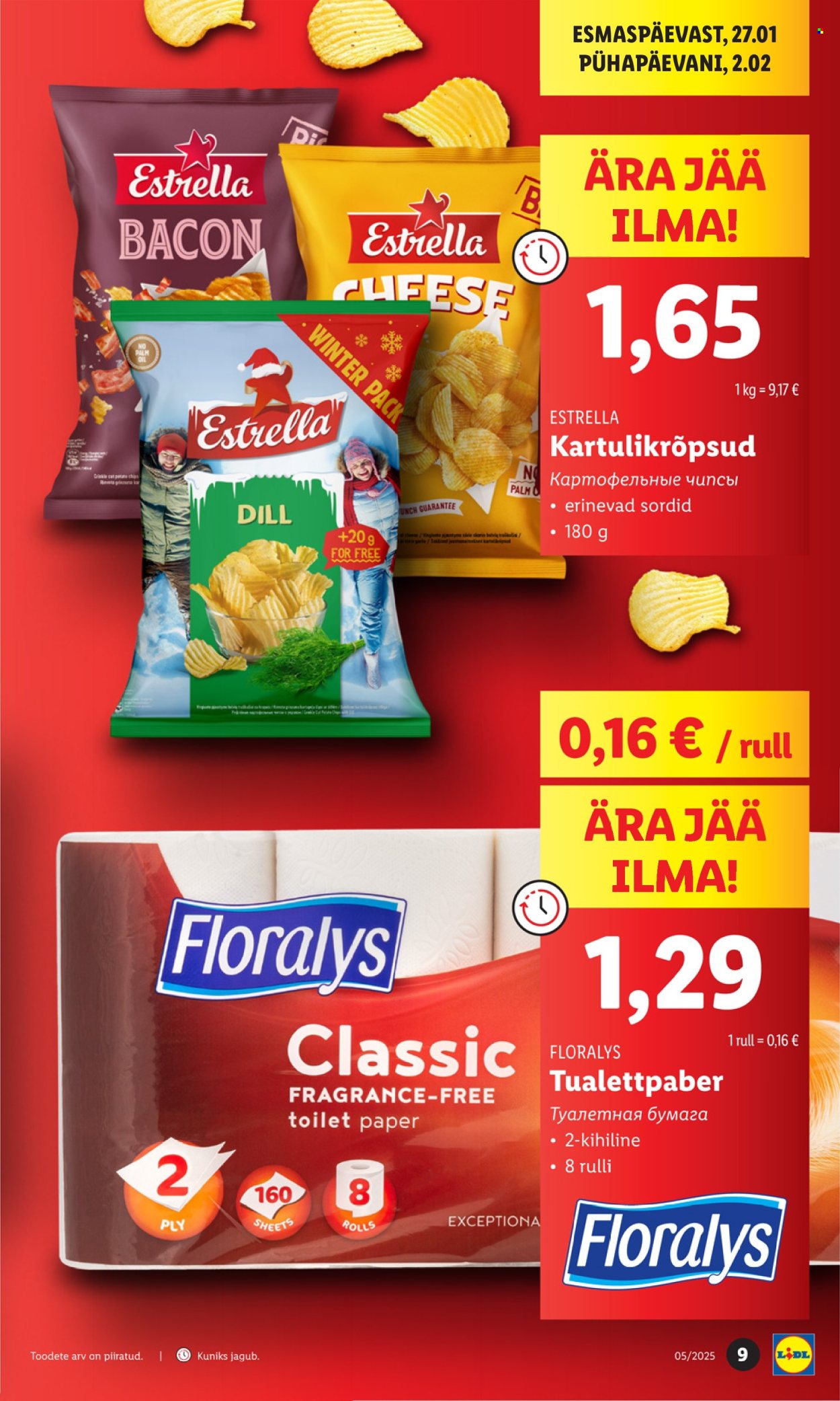 Lidl kliendileht - 27.01.2025 - 02.02.2025. Lehekülg 9