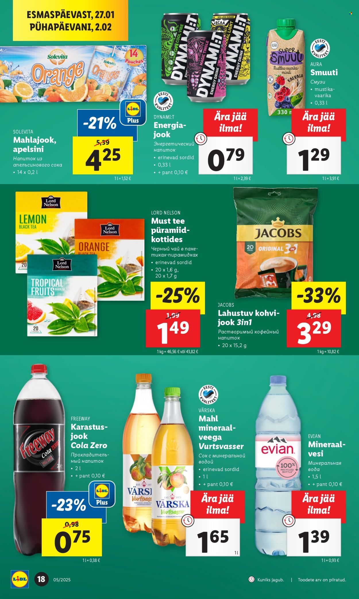 Lidl kliendileht - 27.01.2025 - 02.02.2025. Lehekülg 18
