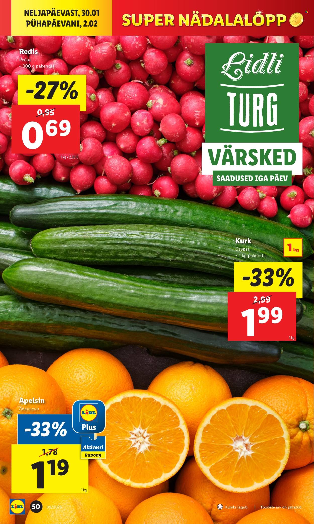 Lidl kliendileht - 27.01.2025 - 02.02.2025. Lehekülg 50