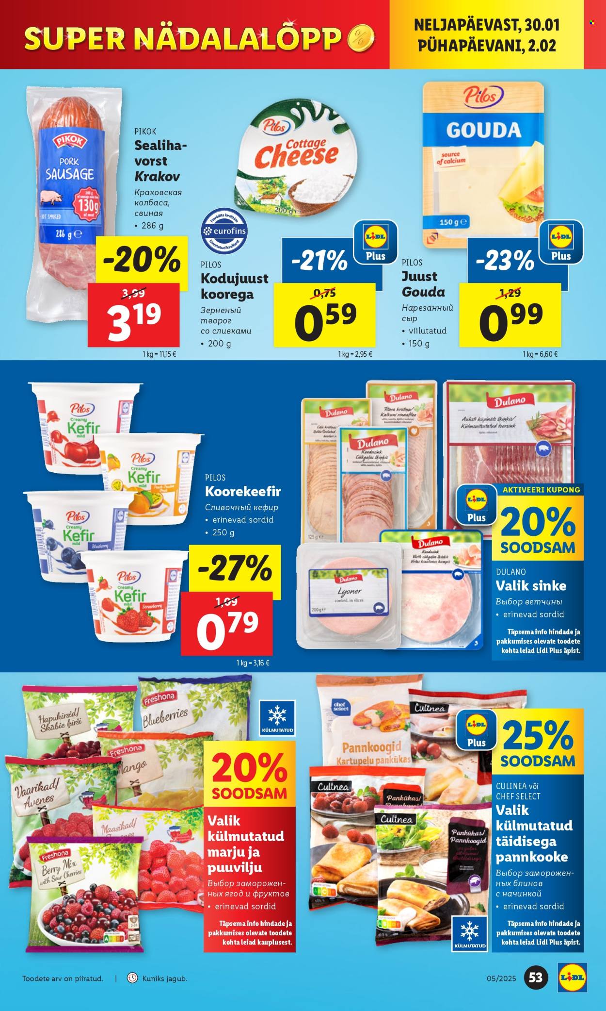 Lidl kliendileht - 27.01.2025 - 02.02.2025. Lehekülg 53
