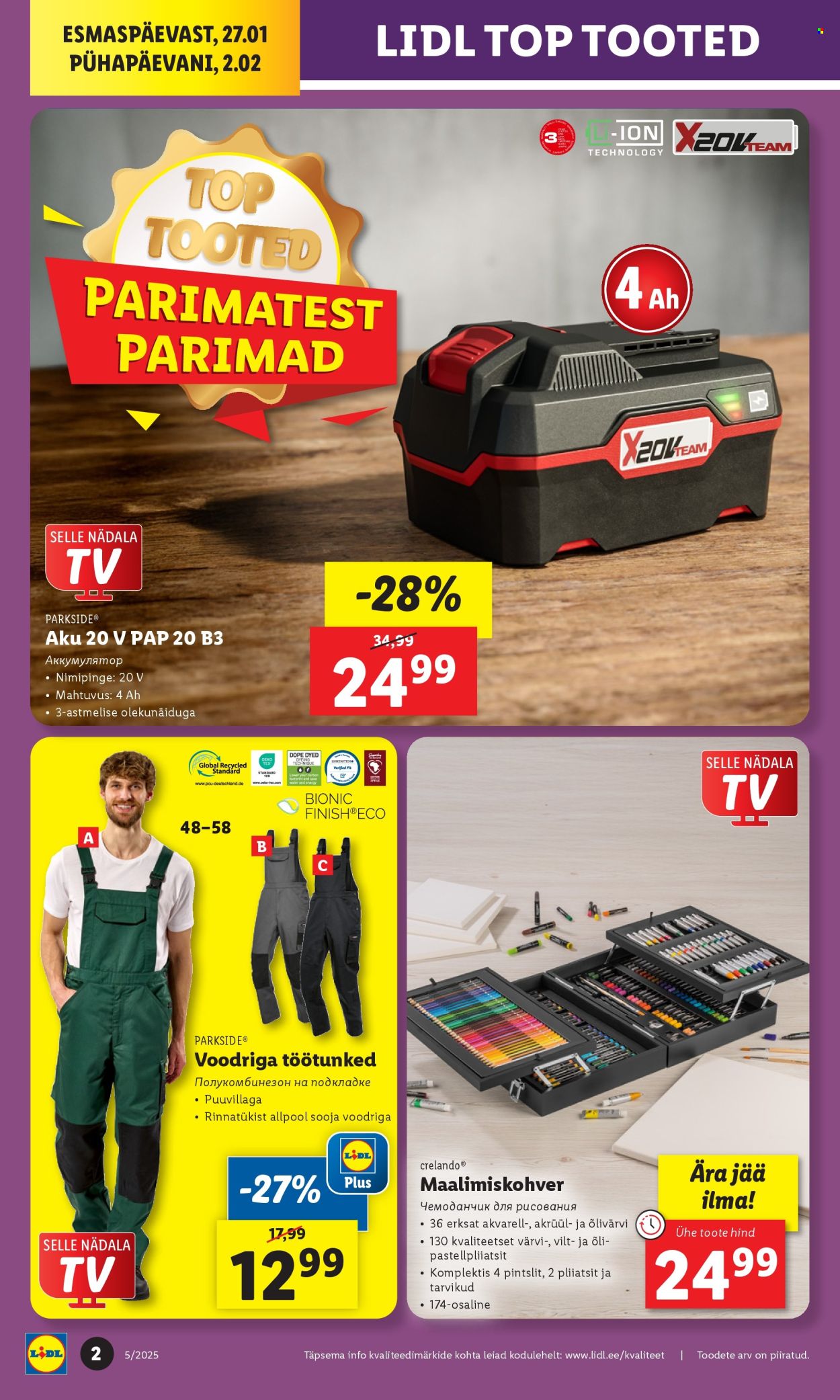 Lidl kliendileht - 27.01.2025 - 02.02.2025. Lehekülg 2