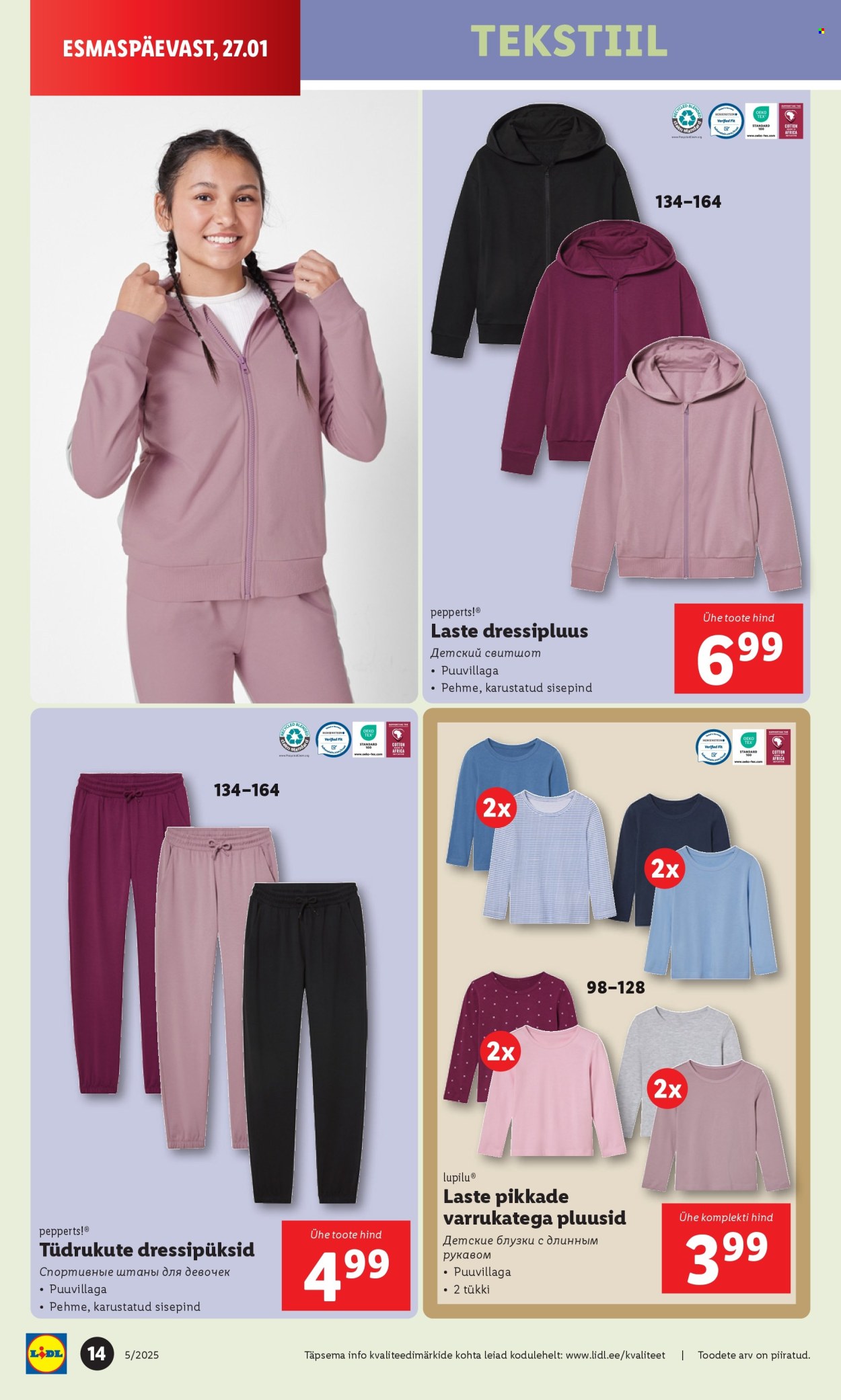 Lidl kliendileht - 27.01.2025 - 02.02.2025. Lehekülg 14