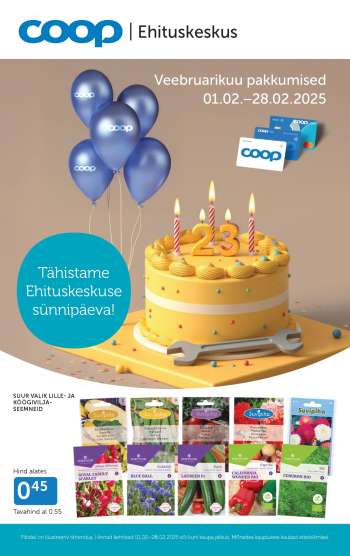 Kaupluse Coop kliendileht - 01.02.2025 - 28.02.2025.