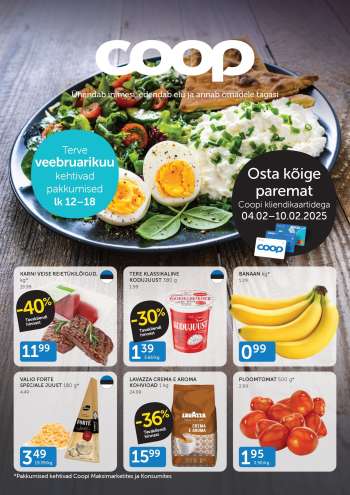Kaupluse Coop kliendileht - 04.02.2025 - 10.02.2025.