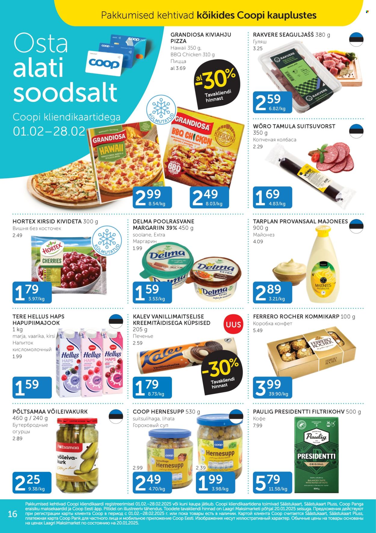 Coop kliendileht - 04.02.2025 - 10.02.2025. Lehekülg 16