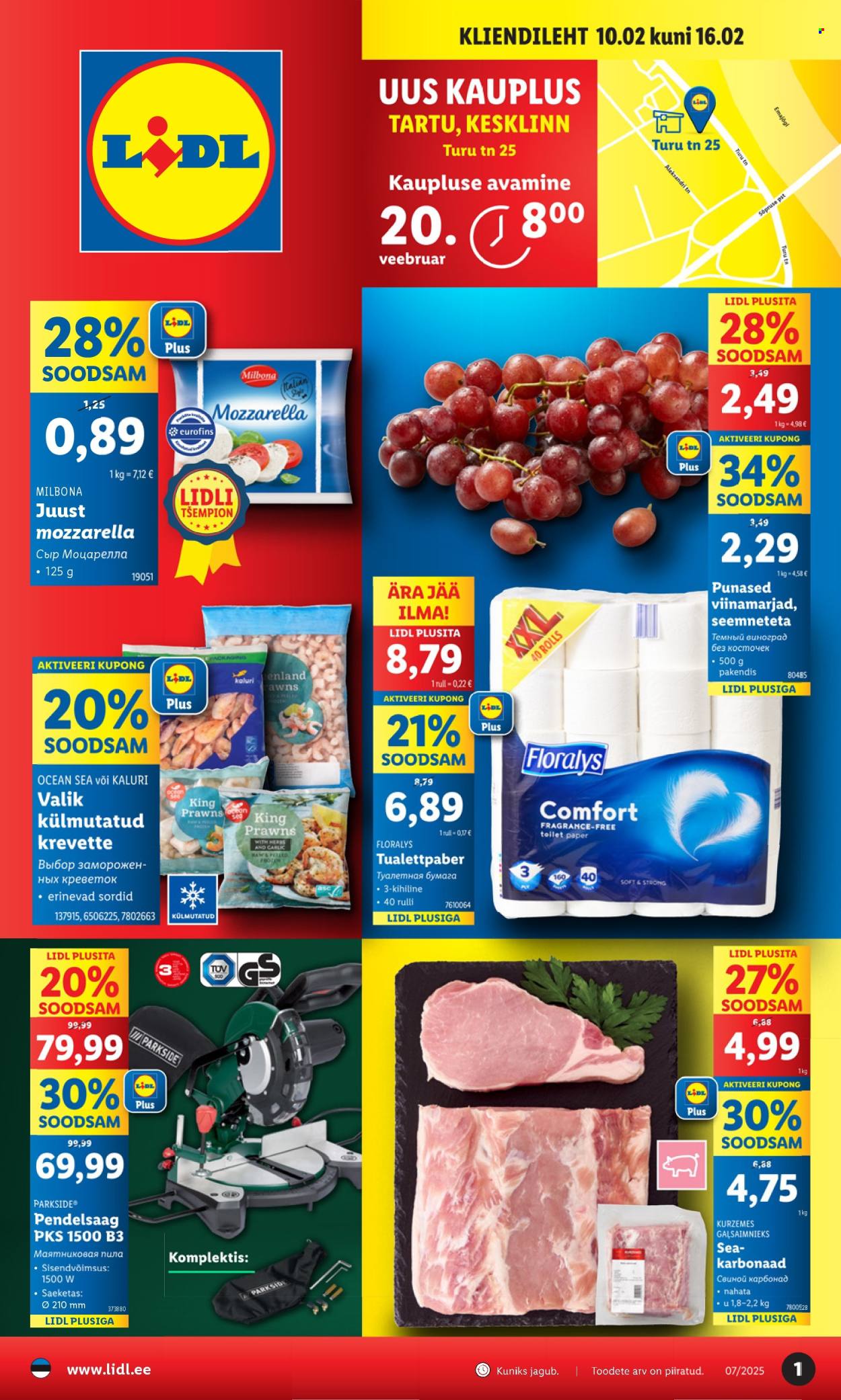 Lidl kliendileht - 10.02.2025 - 16.02.2025. Lehekülg 1