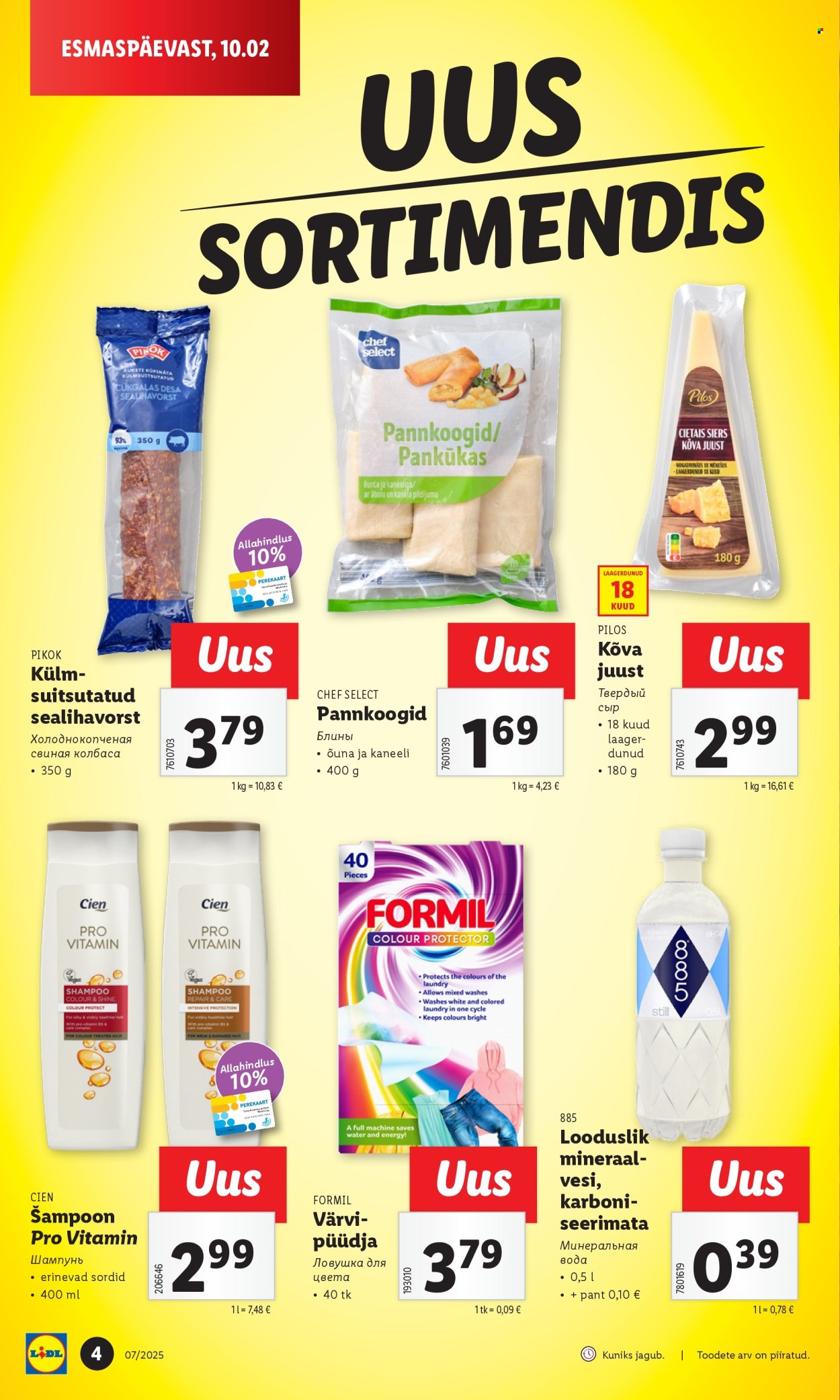 Lidl kliendileht - 10.02.2025 - 16.02.2025. Lehekülg 4