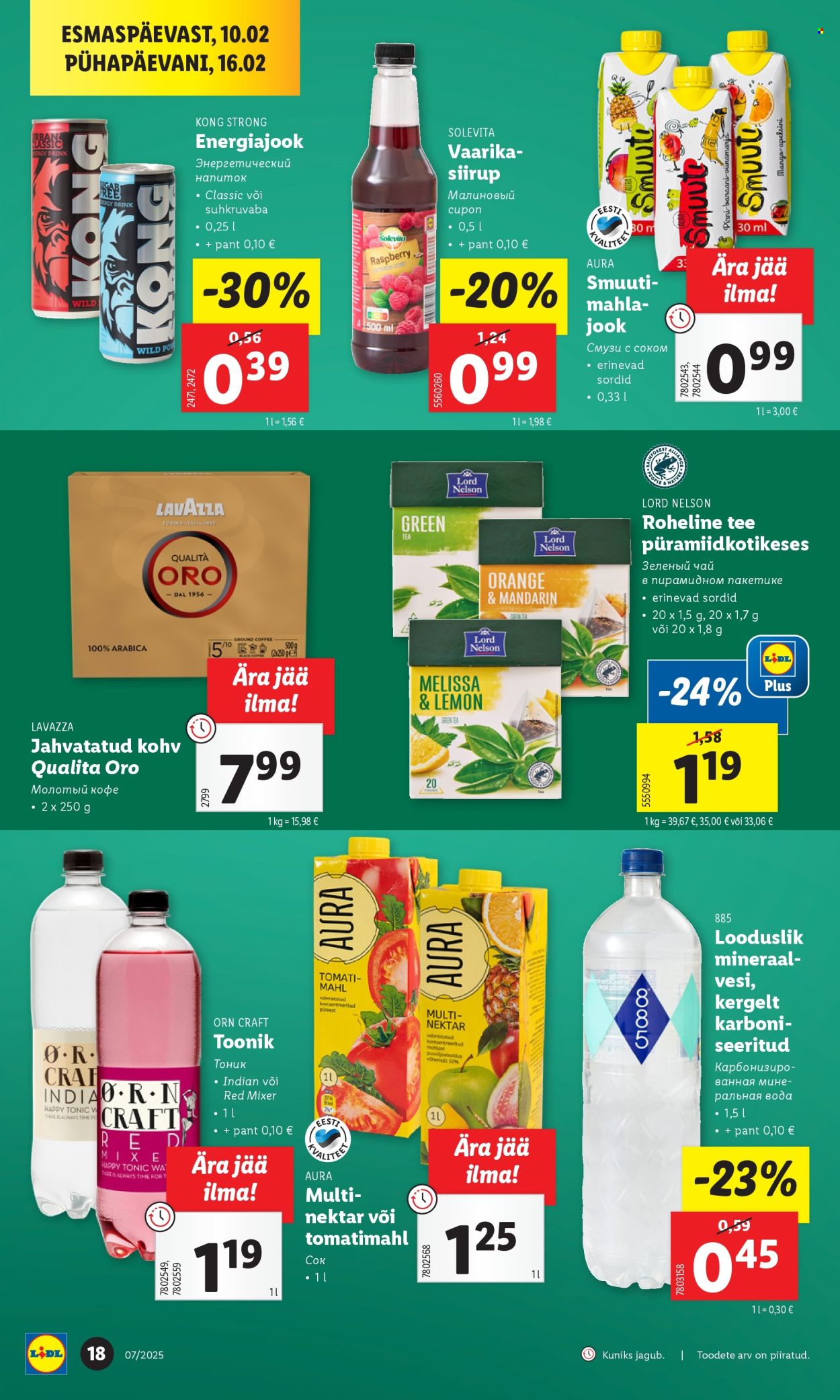 Lidl kliendileht - 10.02.2025 - 16.02.2025. Lehekülg 18