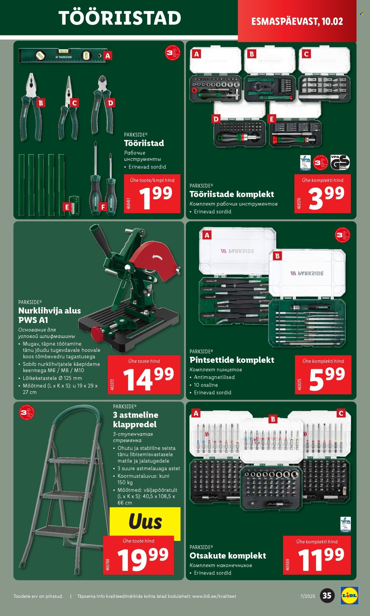 Lidl kliendileht - 10.02.2025 - 16.02.2025. Lehekülg 35