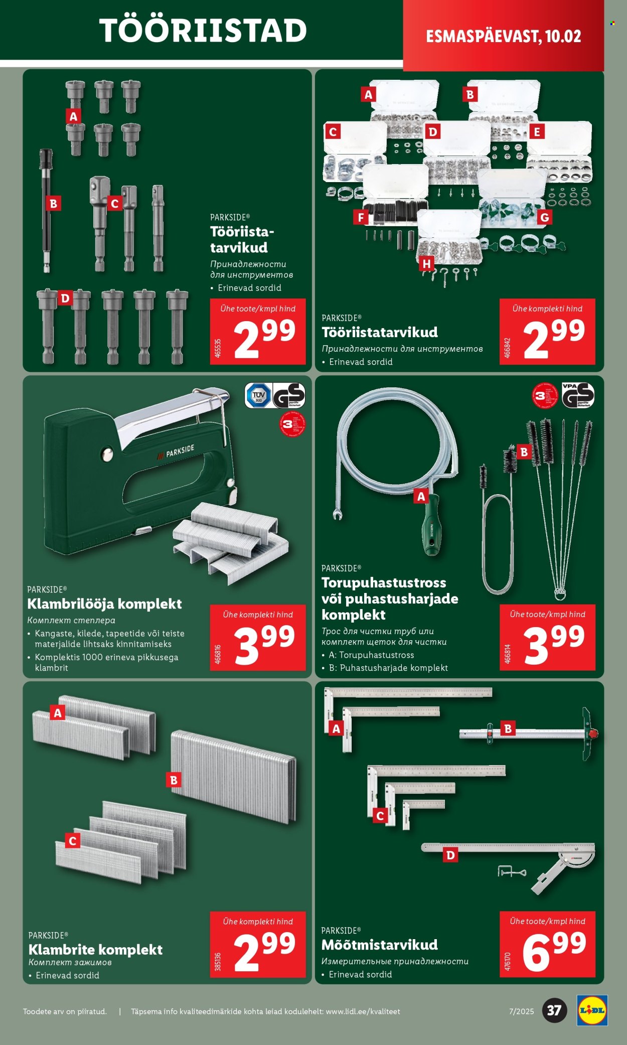 Lidl kliendileht - 10.02.2025 - 16.02.2025. Lehekülg 37