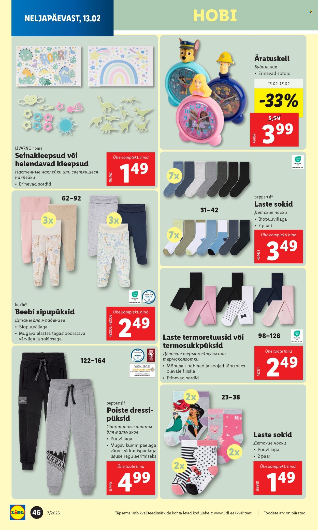 Lidl kliendileht - 10.02.2025 - 16.02.2025. Lehekülg 46