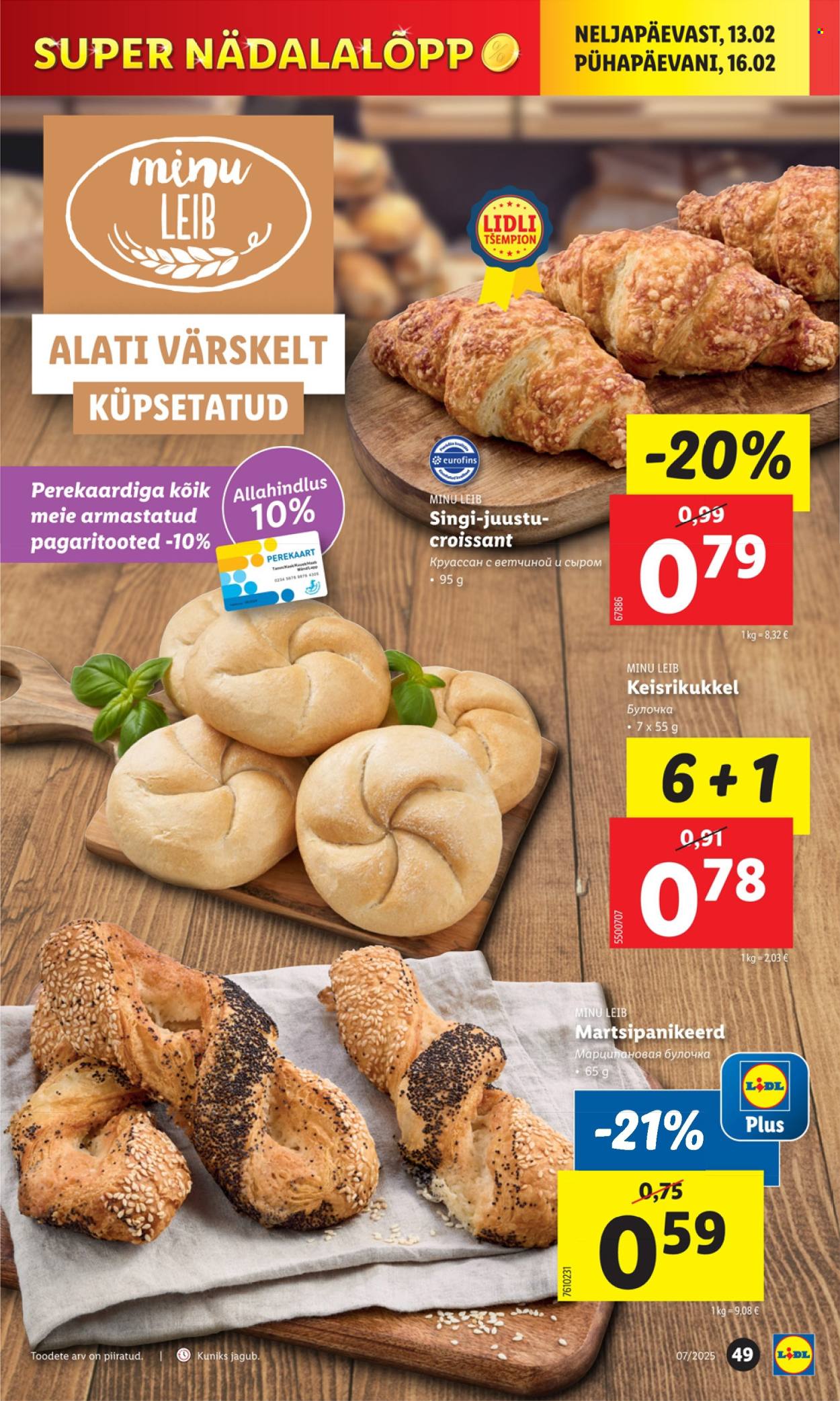 Lidl kliendileht - 10.02.2025 - 16.02.2025. Lehekülg 49