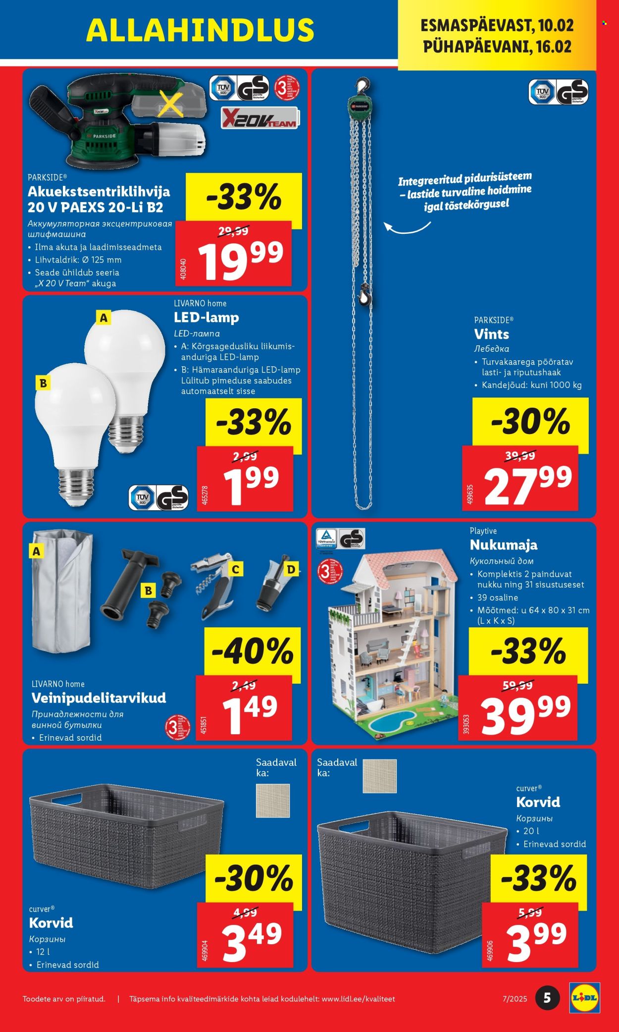 Lidl kliendileht - 10.02.2025 - 16.02.2025. Lehekülg 5