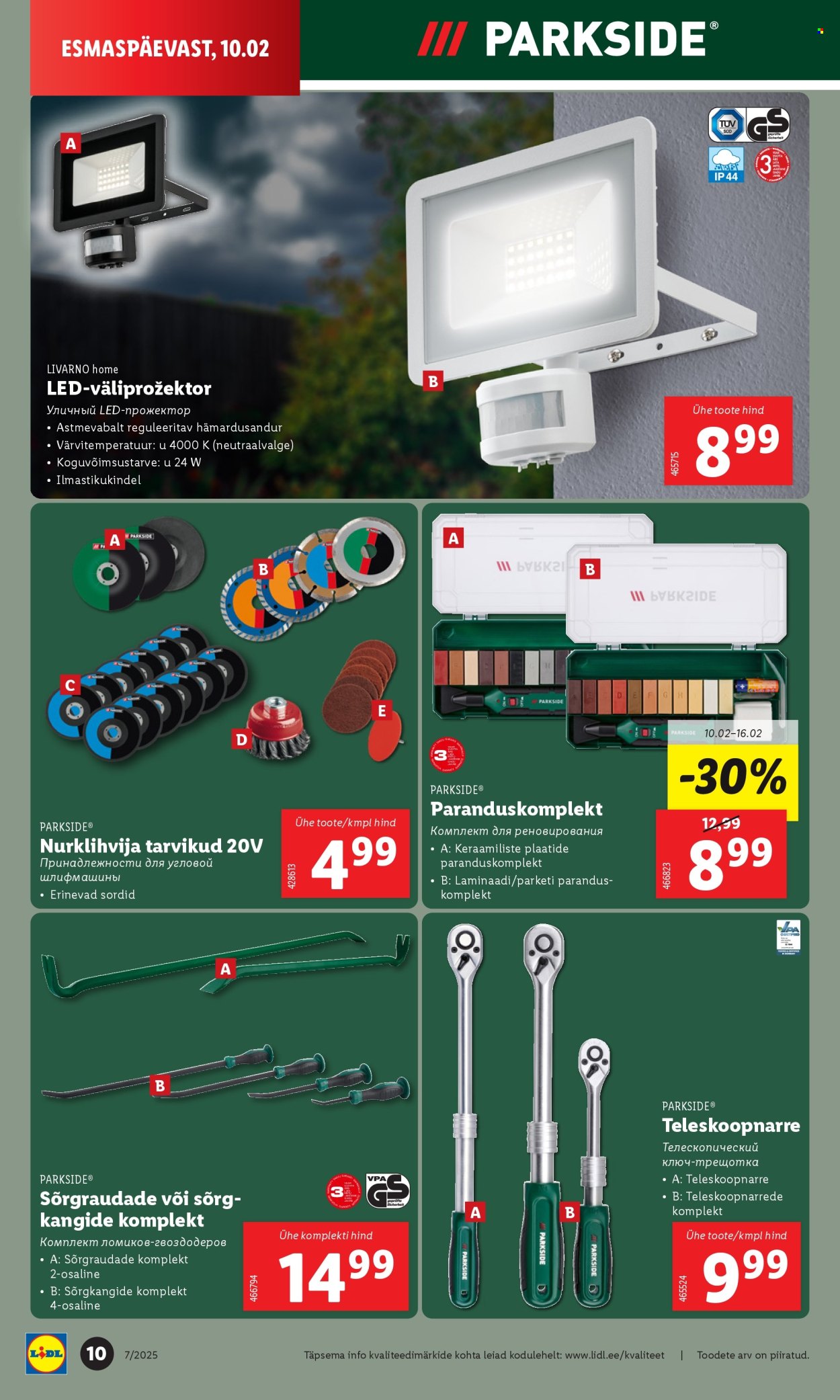 Lidl kliendileht - 10.02.2025 - 16.02.2025. Lehekülg 10