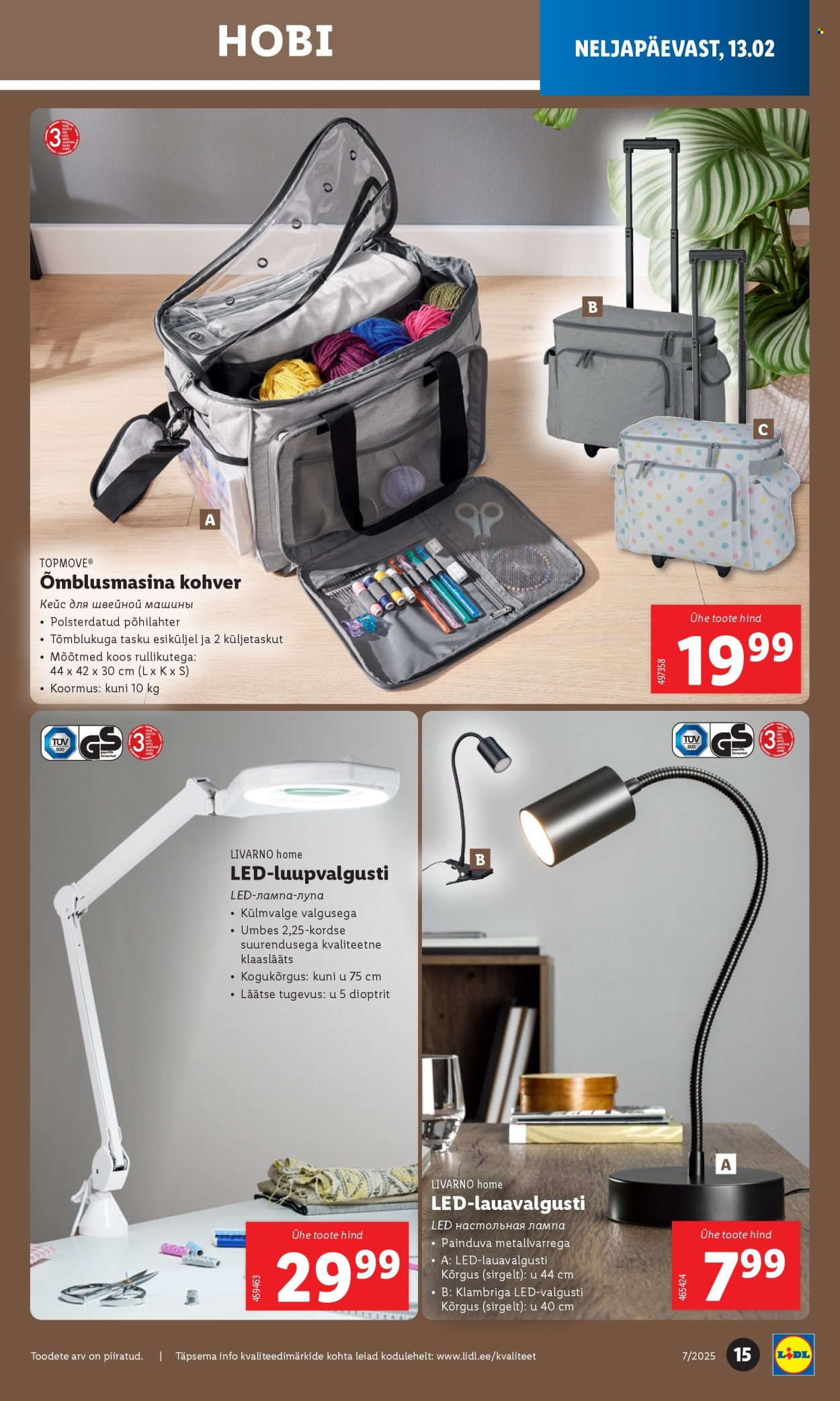 Lidl kliendileht - 10.02.2025 - 16.02.2025. Lehekülg 15