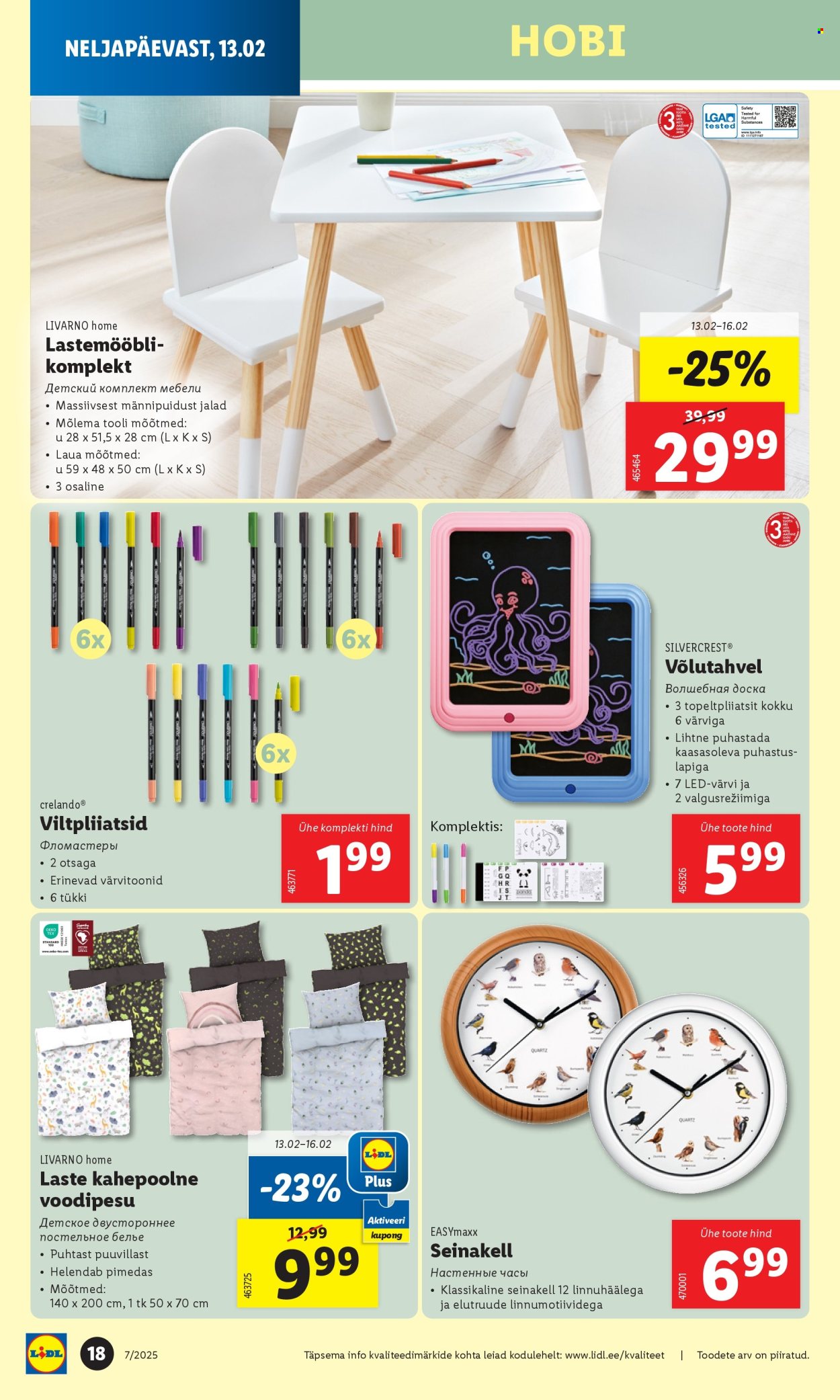Lidl kliendileht - 10.02.2025 - 16.02.2025. Lehekülg 18