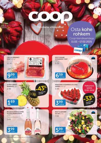 Kaupluse Coop kliendileht - 11.02.2025 - 17.02.2025.
