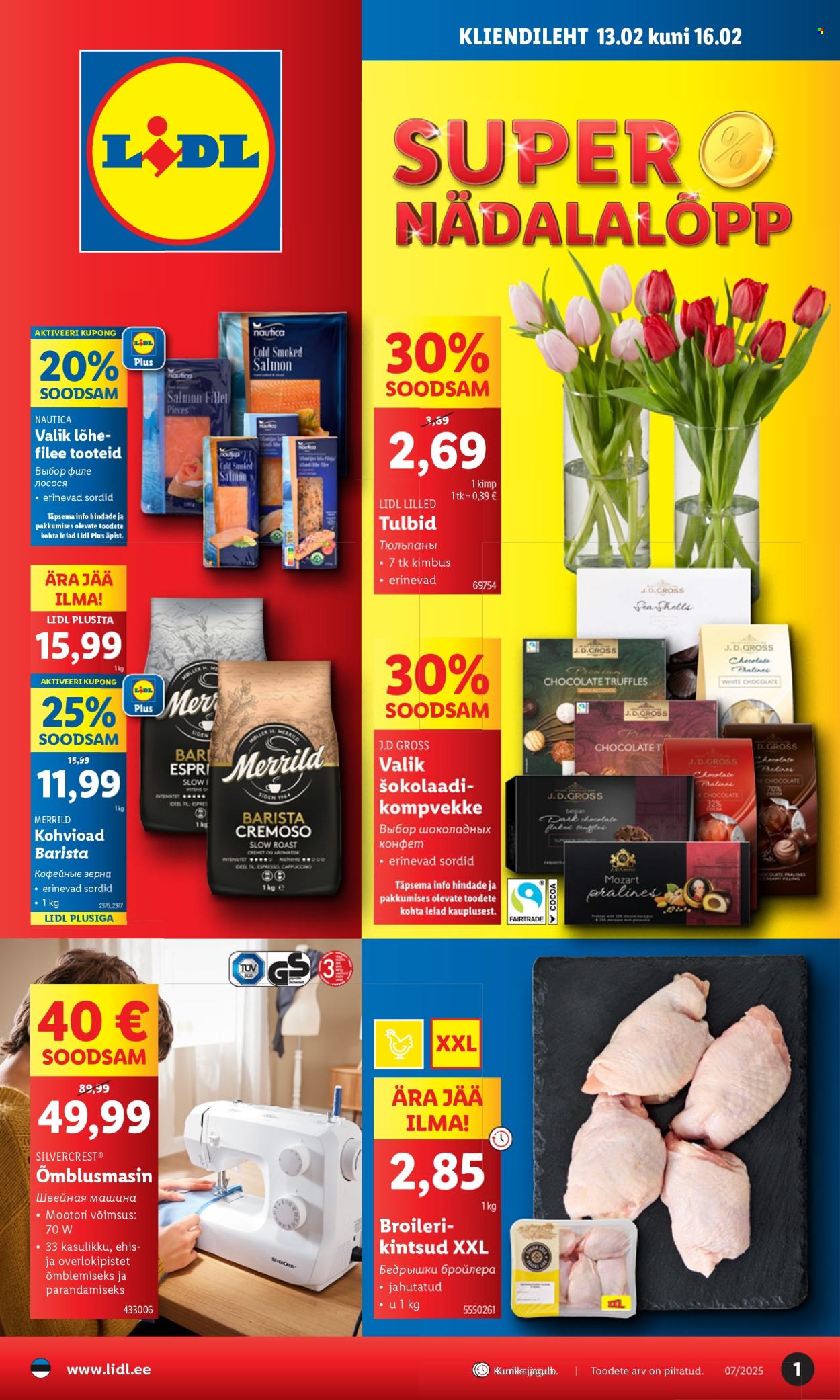 Lidl kliendileht - 13.02.2025 - 16.02.2025. Lehekülg 1