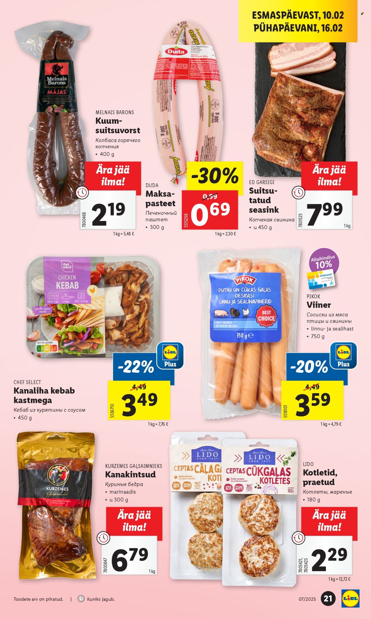Lidl kliendileht - 13.02.2025 - 16.02.2025. Lehekülg 21
