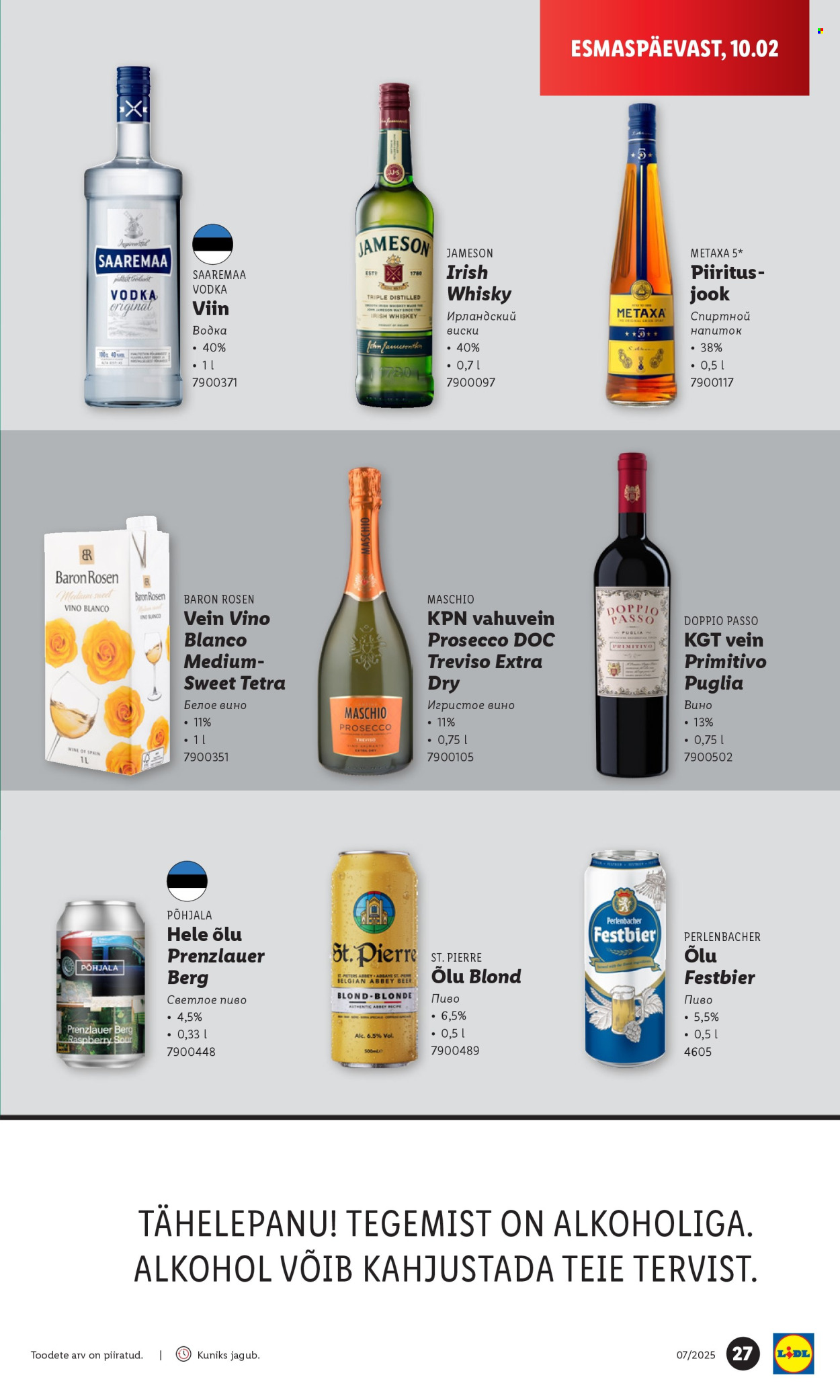 Lidl kliendileht - 13.02.2025 - 16.02.2025. Lehekülg 27