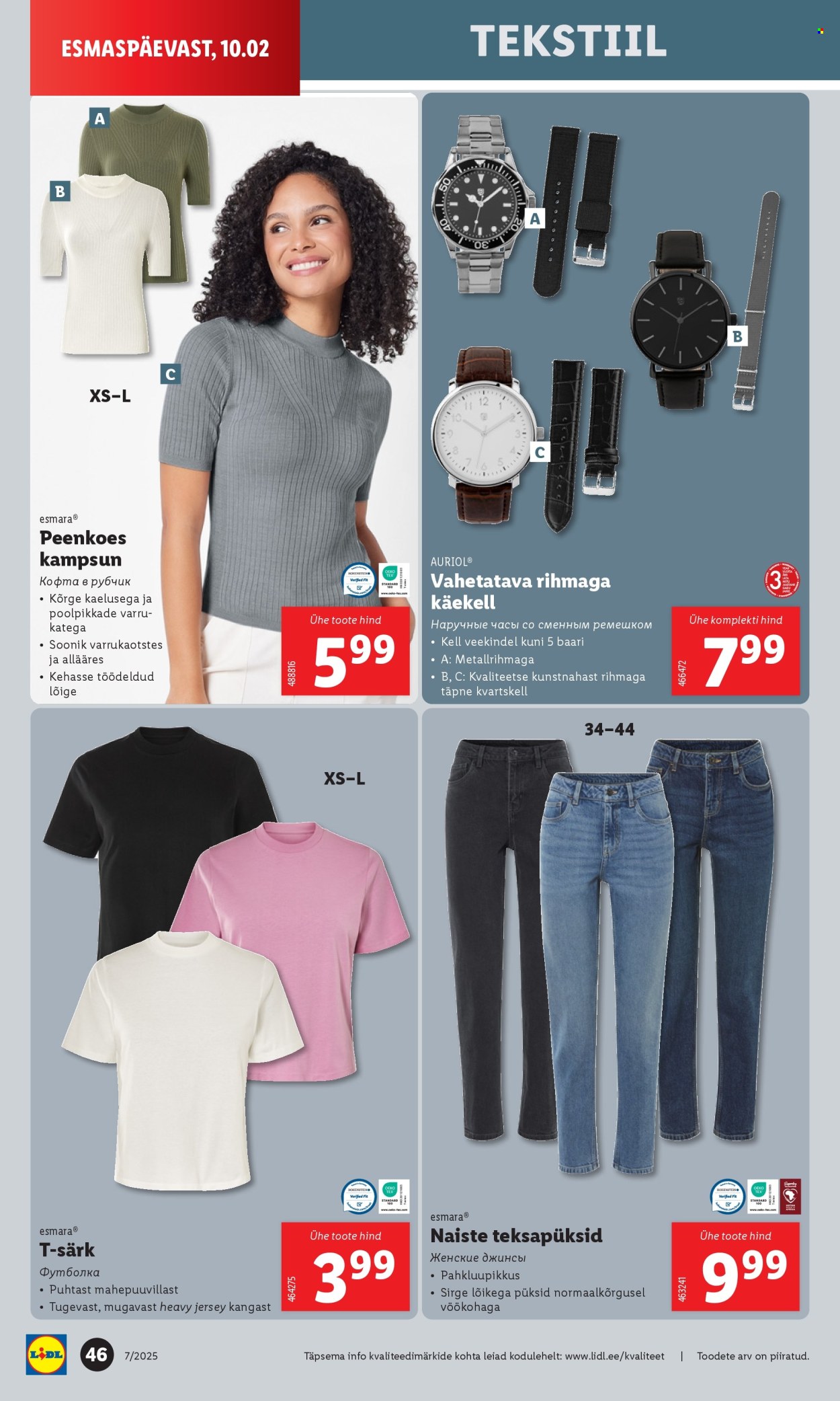 Lidl kliendileht - 13.02.2025 - 16.02.2025. Lehekülg 46