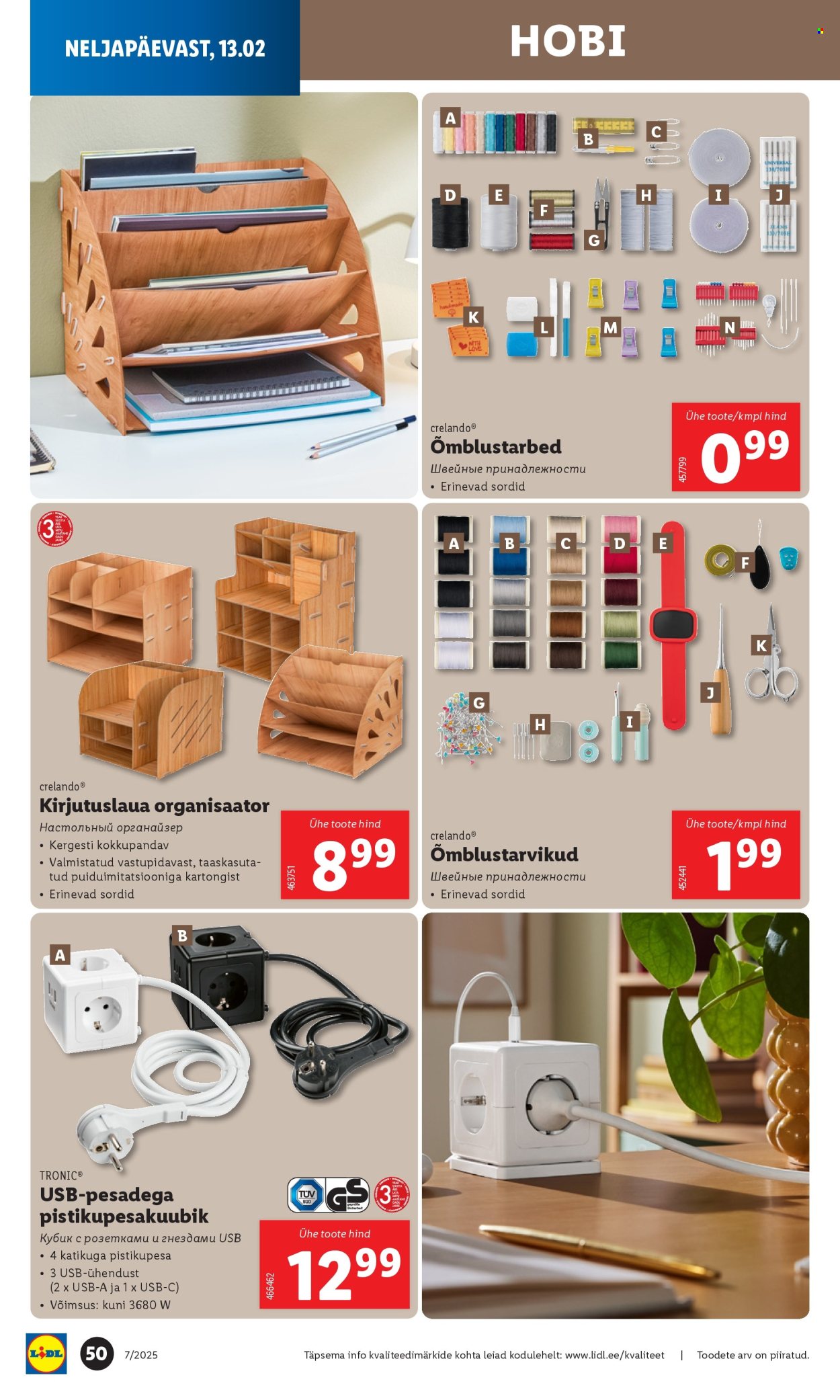 Lidl kliendileht - 13.02.2025 - 16.02.2025. Lehekülg 50