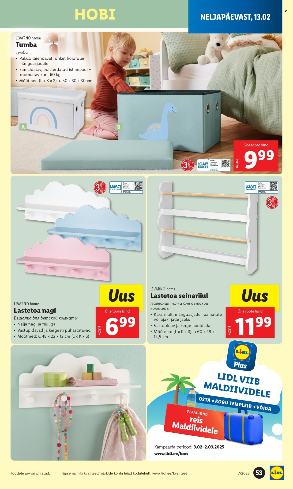 Lidl kliendileht - 13.02.2025 - 16.02.2025. Lehekülg 53