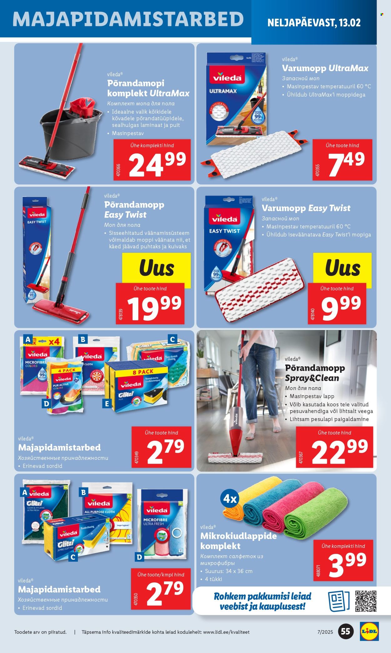 Lidl kliendileht - 13.02.2025 - 16.02.2025. Lehekülg 55