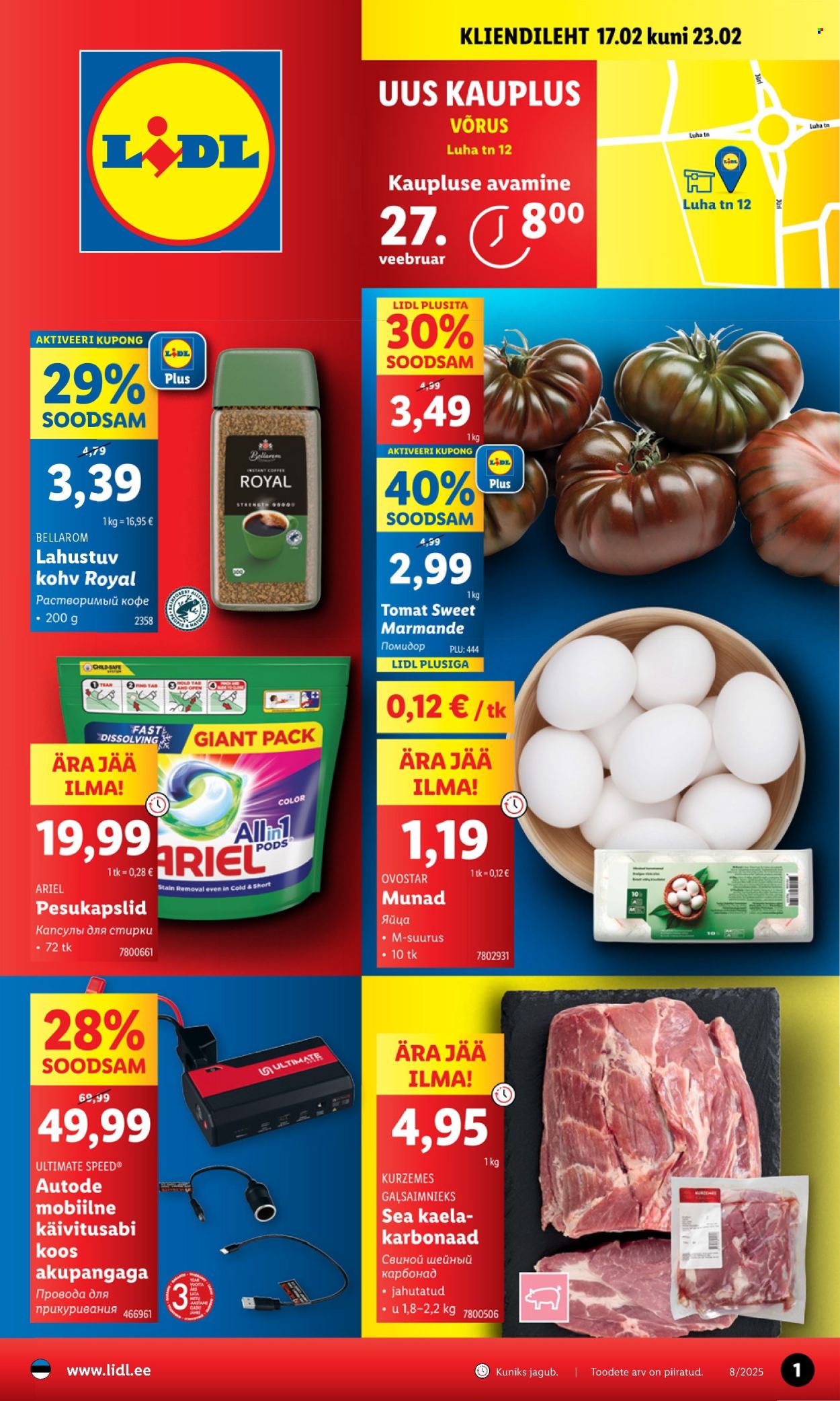 Lidl kliendileht - 17.02.2025 - 23.02.2025. Lehekülg 1